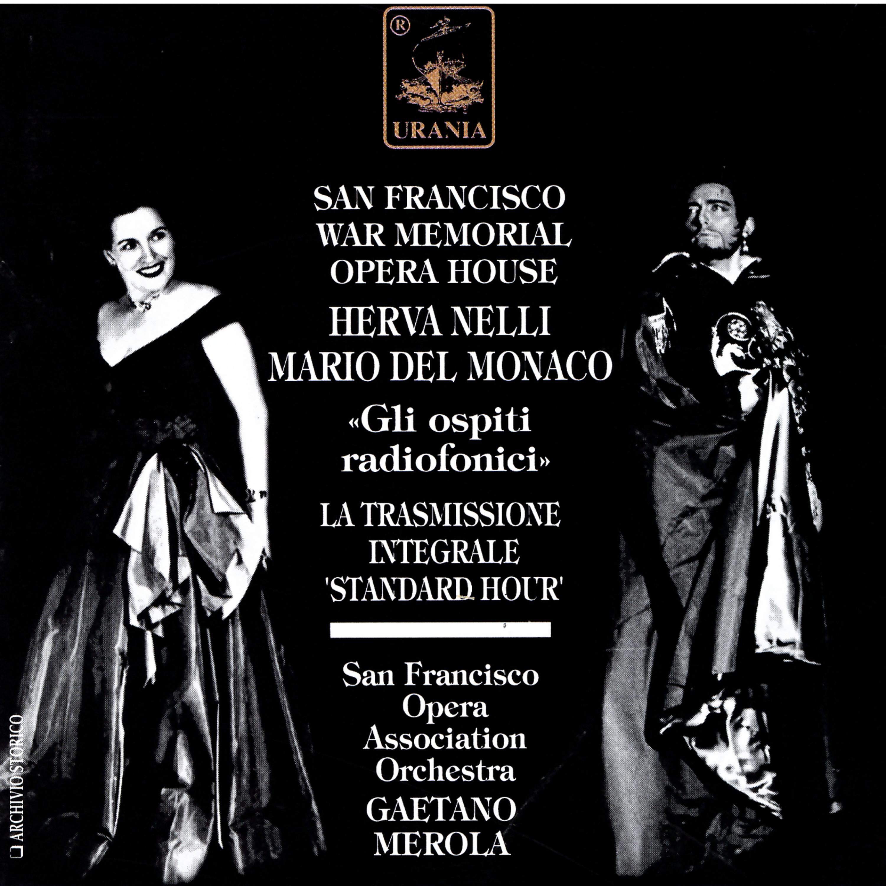 Постер альбома Herva Nelli & Mario Del Monaco - "Gli Ospiti Radiofonici"
