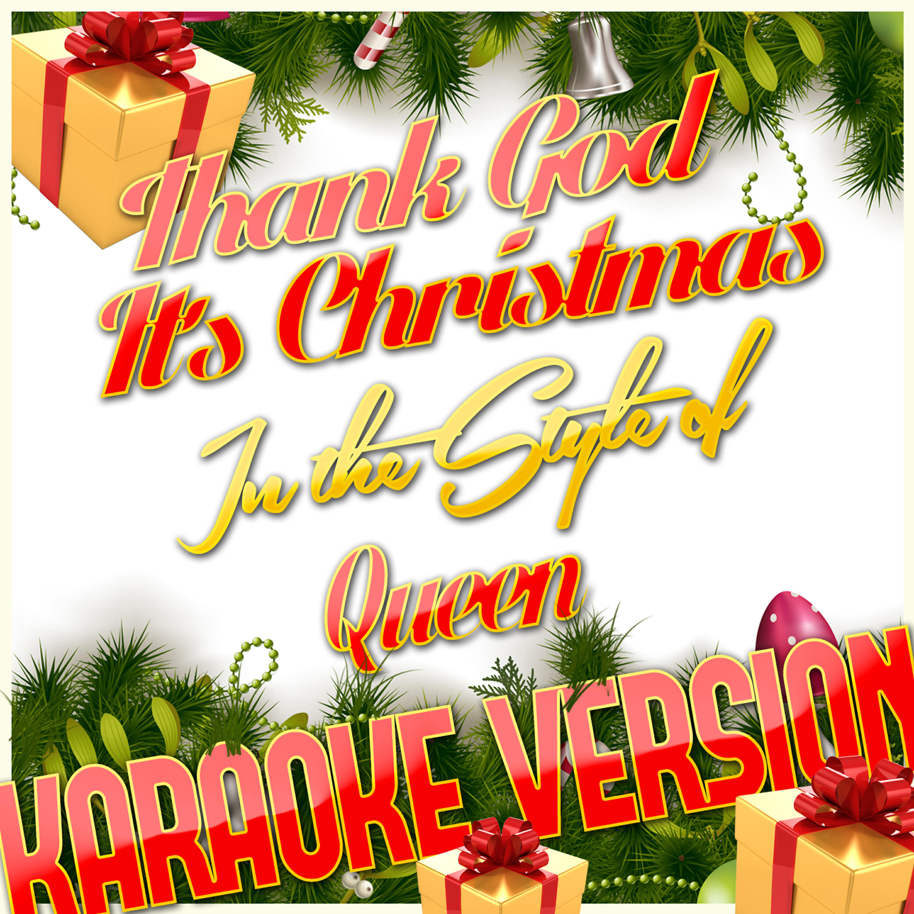 Karaoke - Ameritz - Thank God It's Christmas (In the Style of Queen) [Karaoke Version]