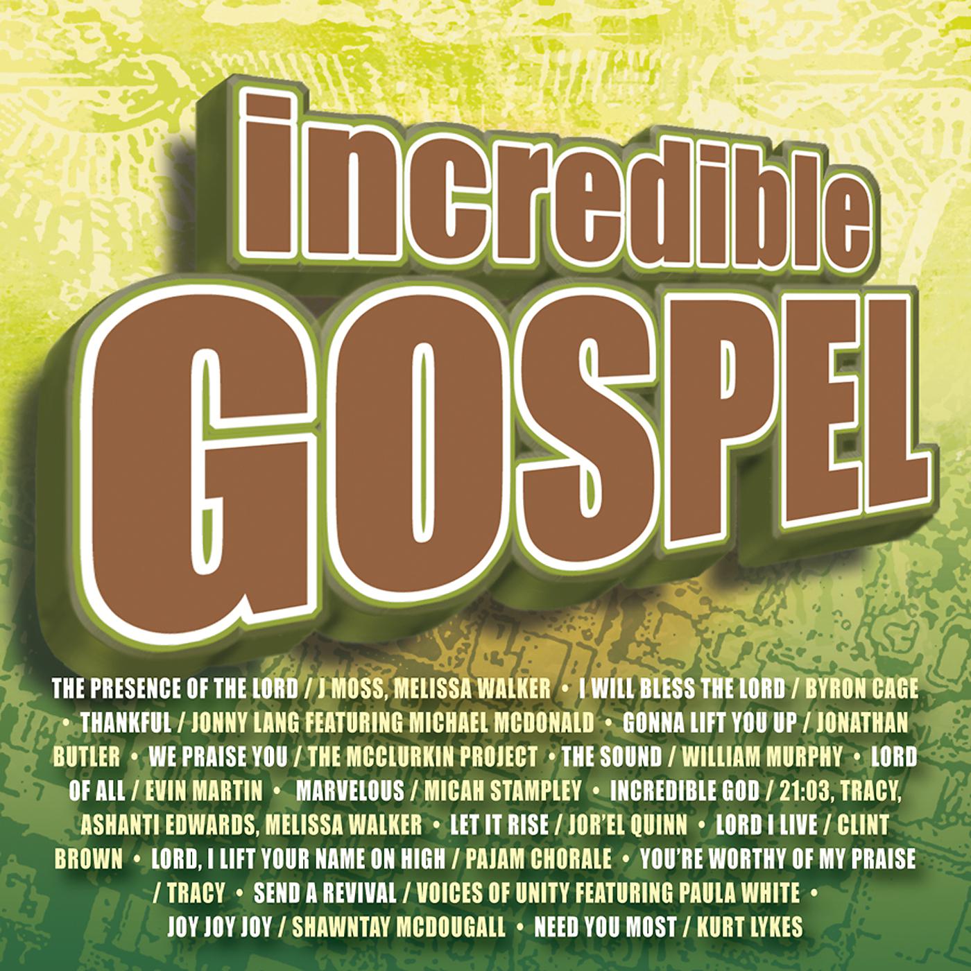 Постер альбома Incredible Gospel