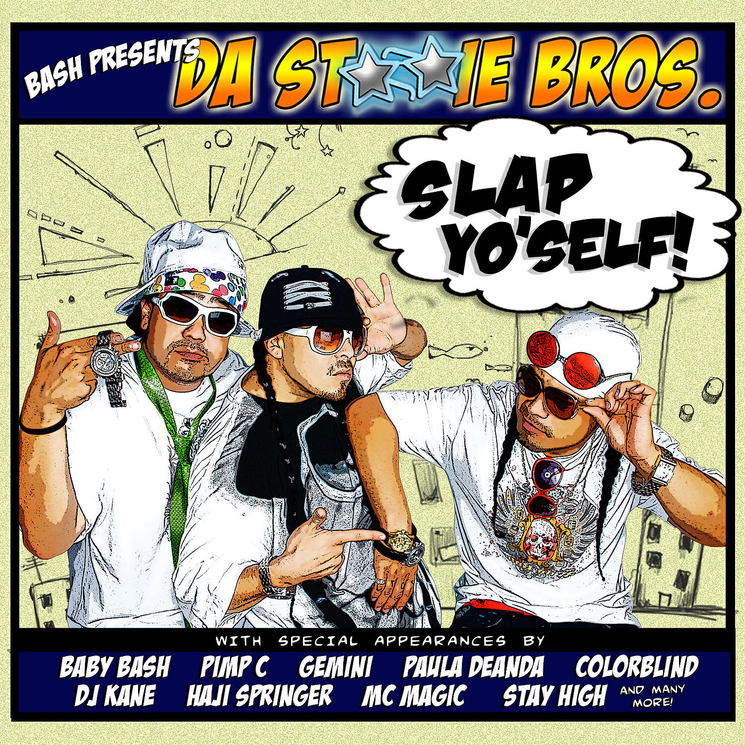 Da Stooie Bros. - Mean Mug (feat. Baby Bash, Pimp C & Mistah F.A.B.)