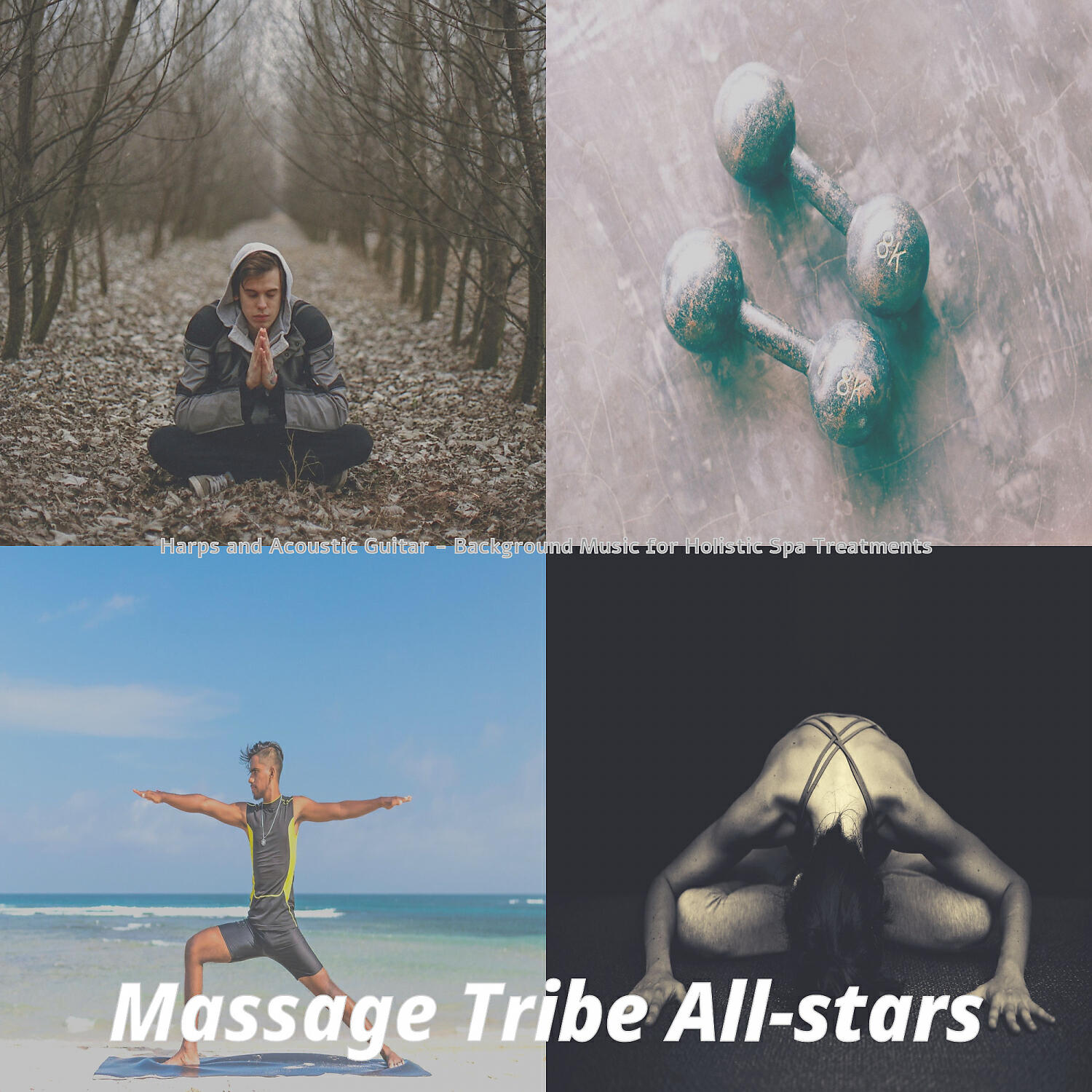 Massage Tribe All-stars - Harps and Acoustic Guitar Soundtrack for Deep Tissue Massage