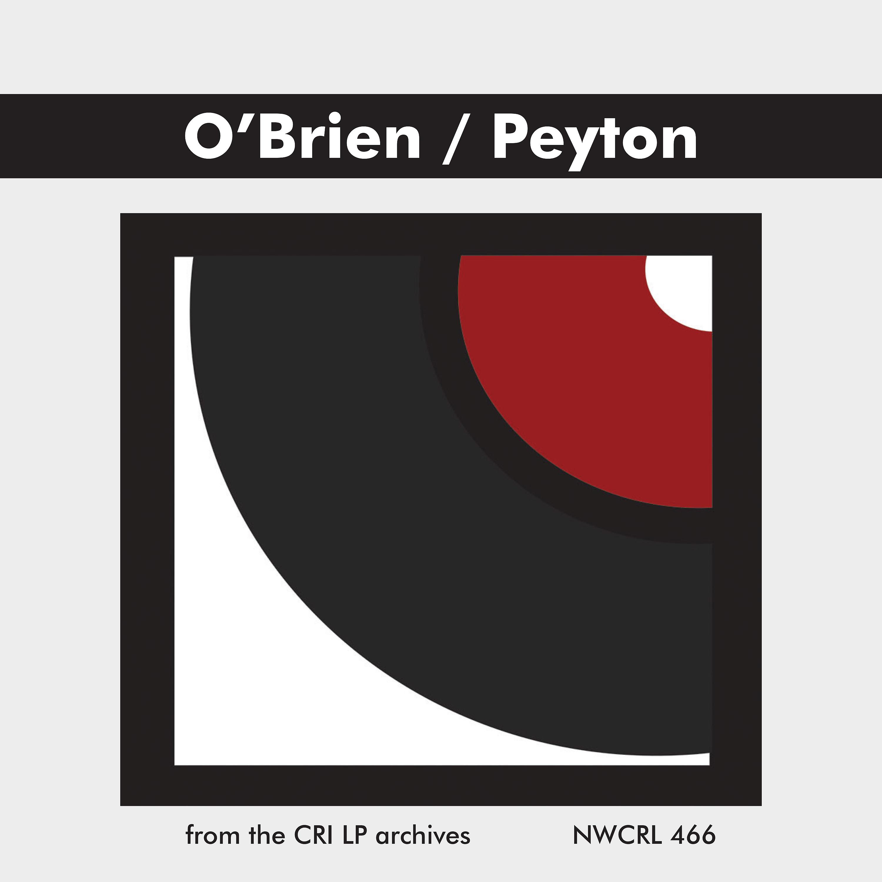 Постер альбома Eugene O'Brien; Malcolm Peyton