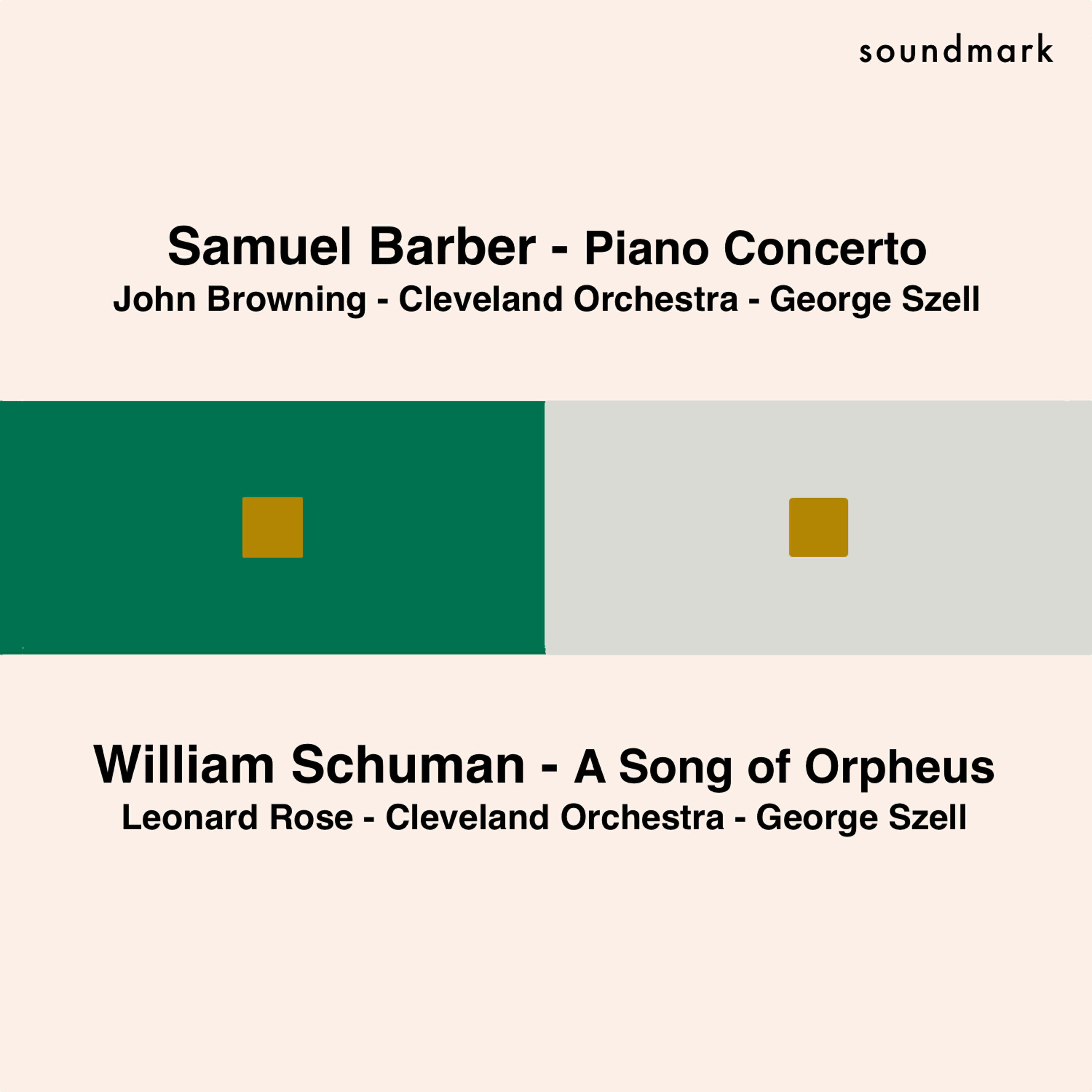 Cleveland Orchestra - A Song of Orpheus