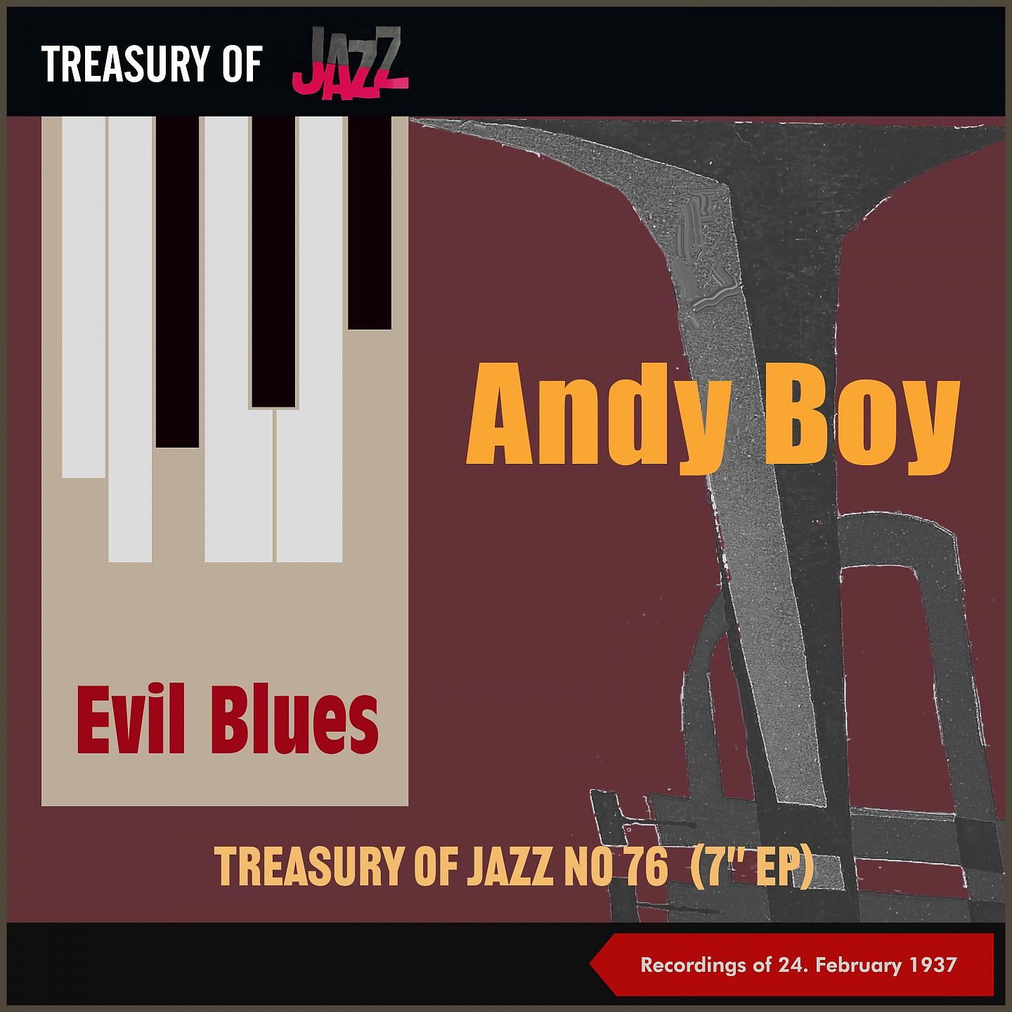 Постер альбома Evil Blues - Treasury of Jazz No. 76