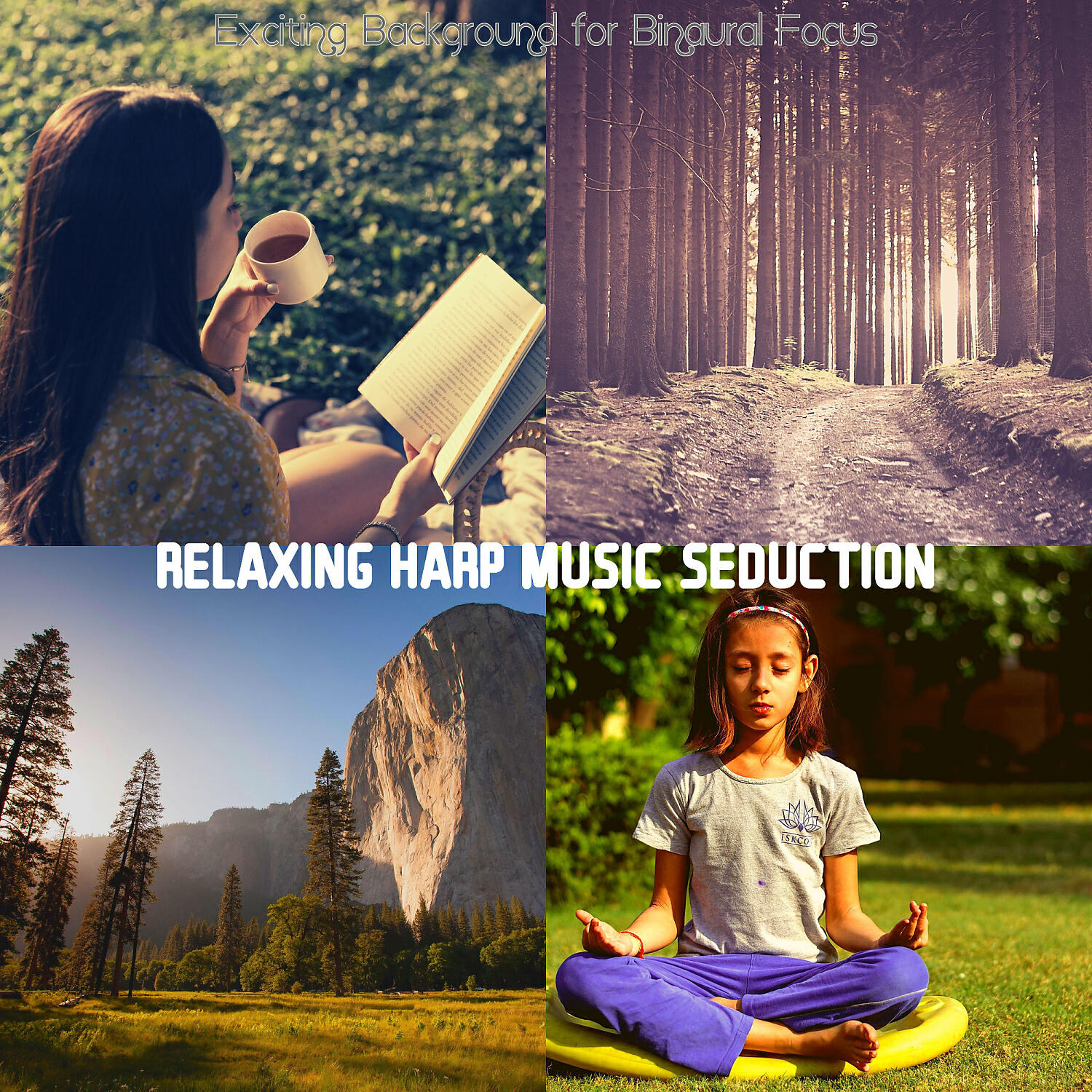 Relaxing Harp Music Seduction - Spectacular Guitar and Harps - Vibe for Deep Relaxation