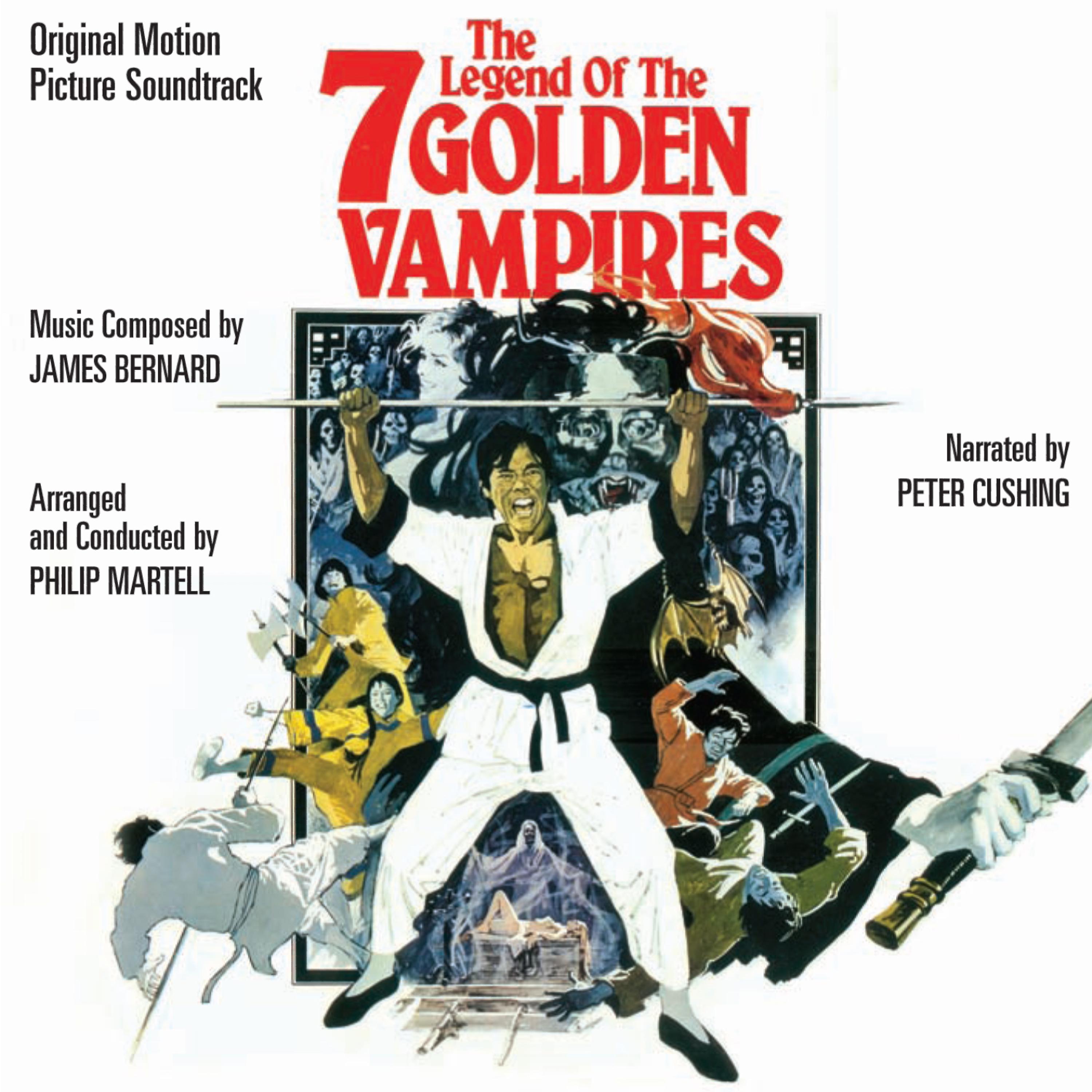 Постер альбома The Legend Of The 7 Golden Vampires: Original Motion Picture Soundtrack