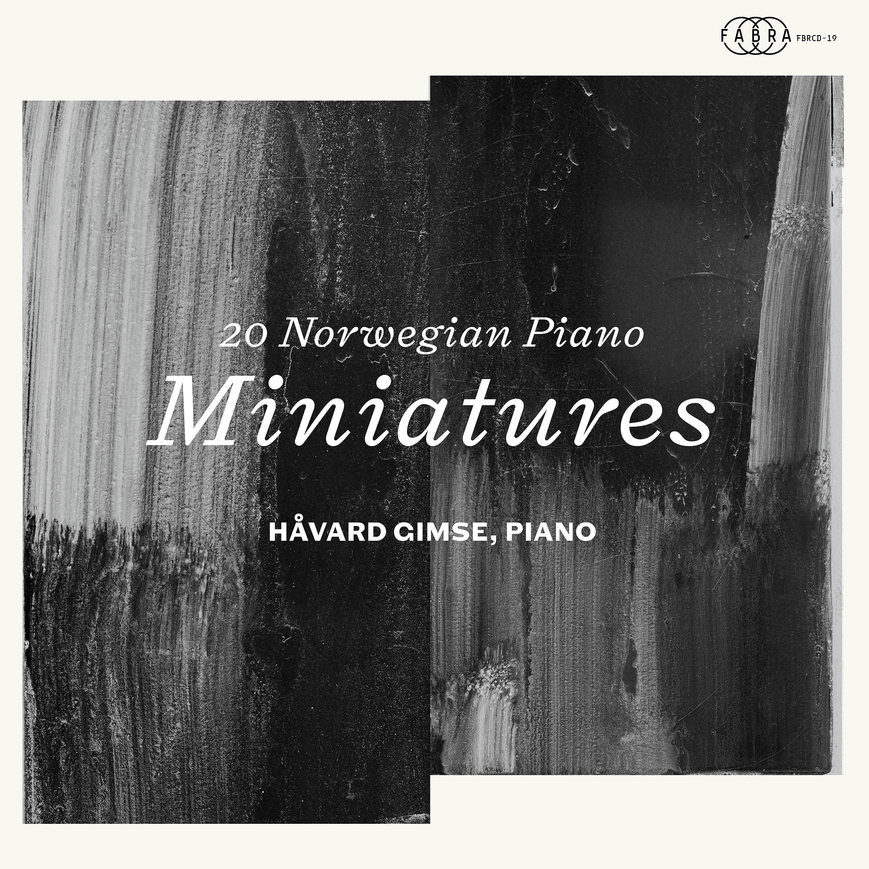 Постер альбома 20 Norwegian Piano Miniatures