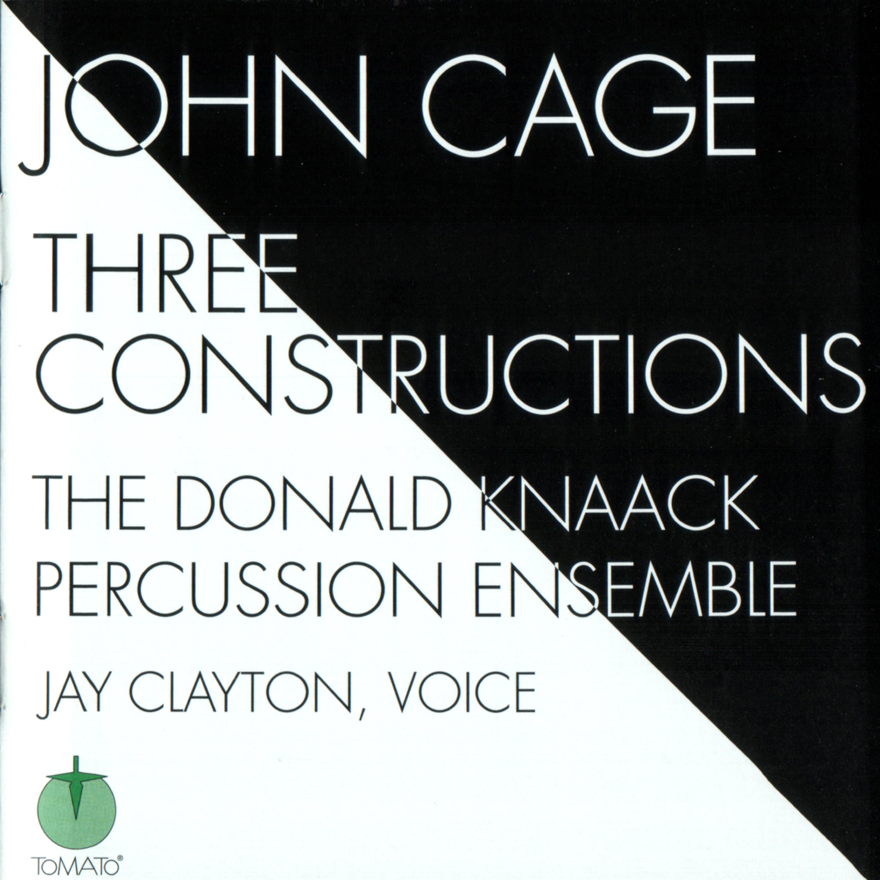 Постер альбома Three Constructions