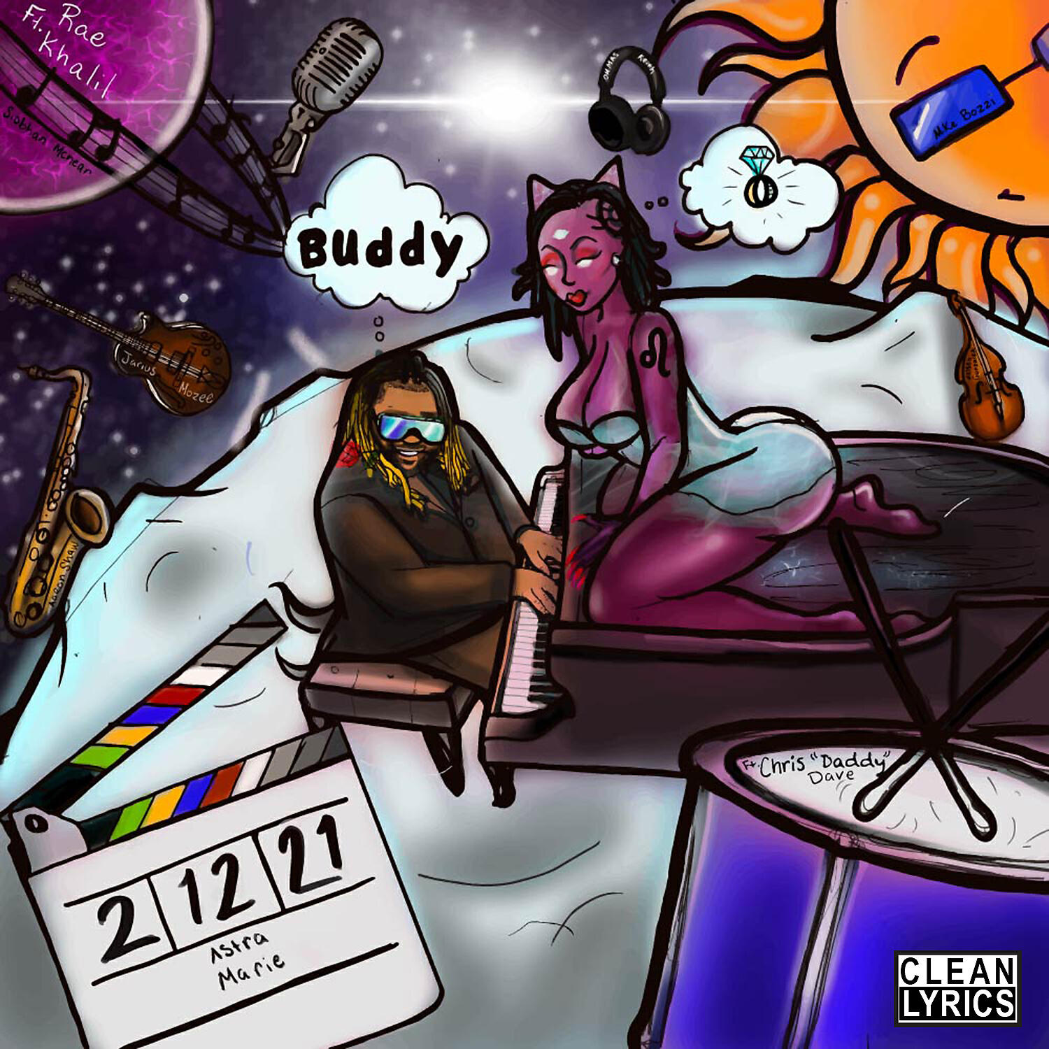 T.Nava - Buddy (feat. Rae Khalil, Free Nationals, Black Nile & Chris Dave and The Drumhedz)