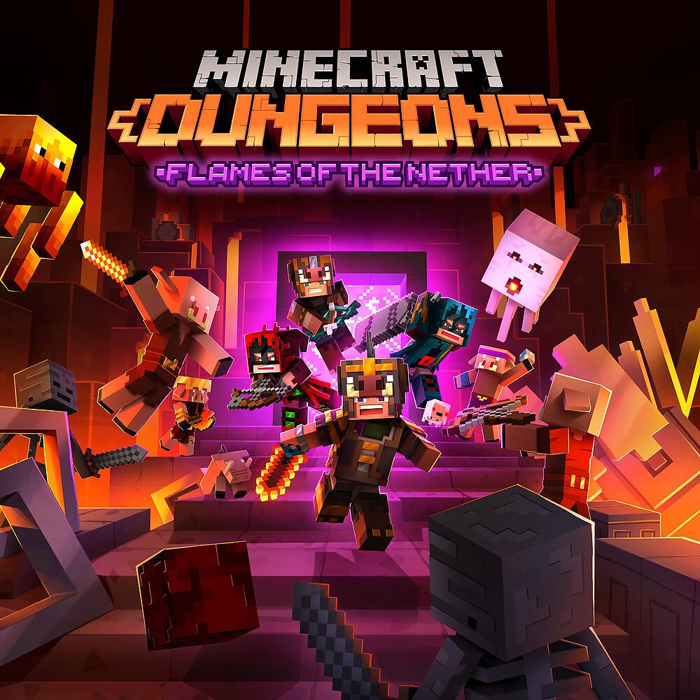 Постер альбома Minecraft Dungeons: Flames of the Nether
