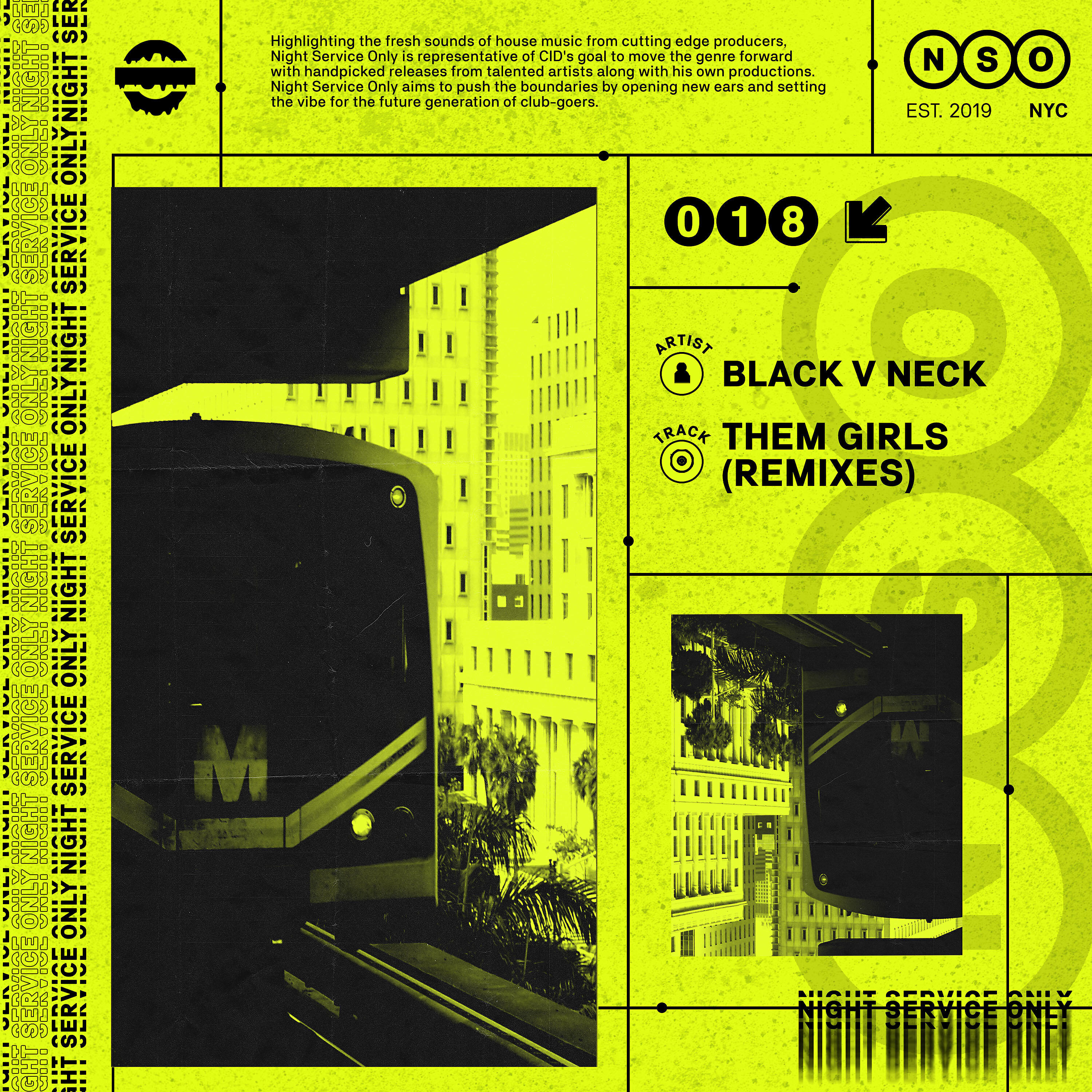 Black V Neck - Them Girls (E.R.N.E.S.T.O Remix)