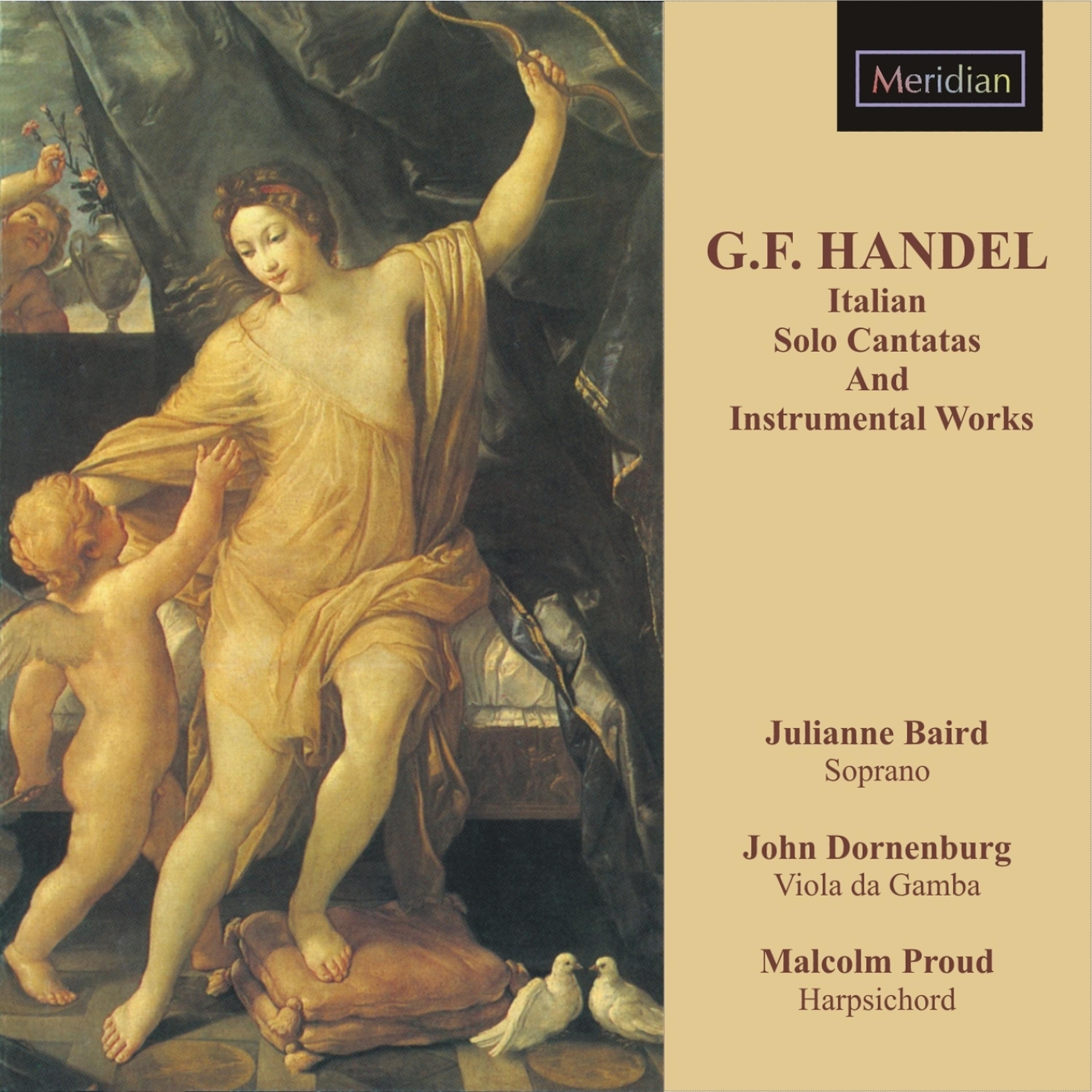 Постер альбома Handel: Italian Solo Cantatas and Instrumental Works