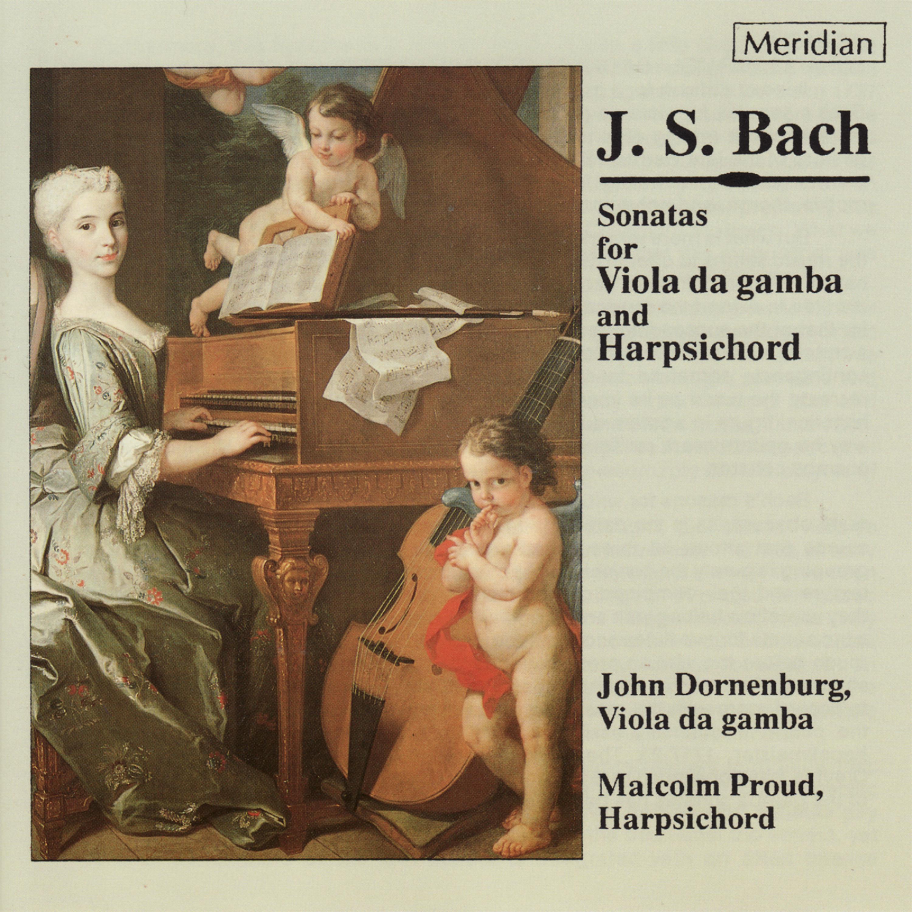 Постер альбома Bach: Sonatas for Viola de Gamba and Harpsichord