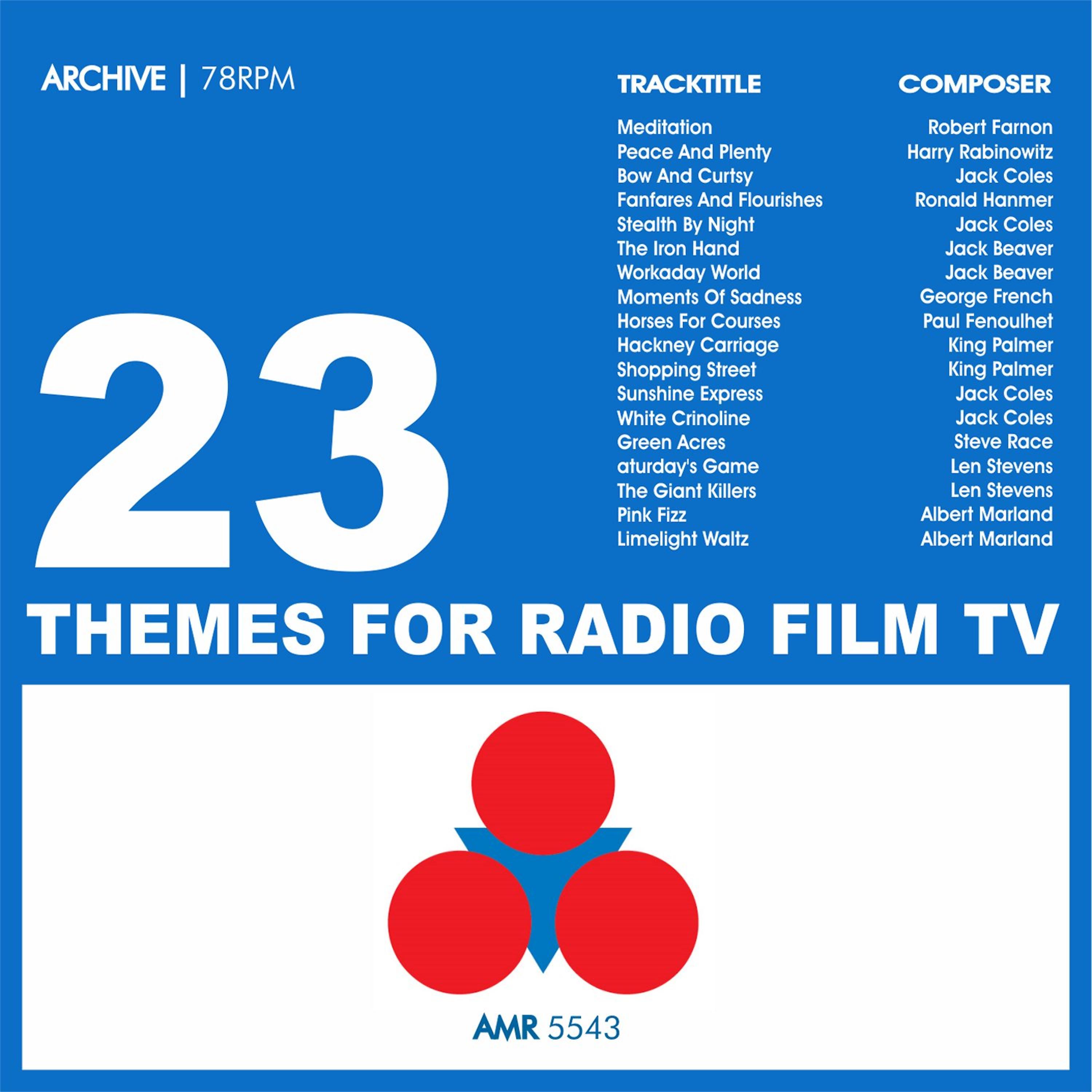 Постер альбома Themes for Radio, Film, Tv Volume 23