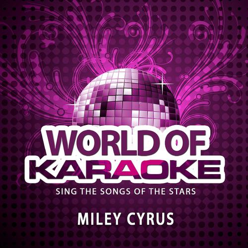 Постер альбома World of Karaoke, Vol. 157: The Best of Miley Cyrus