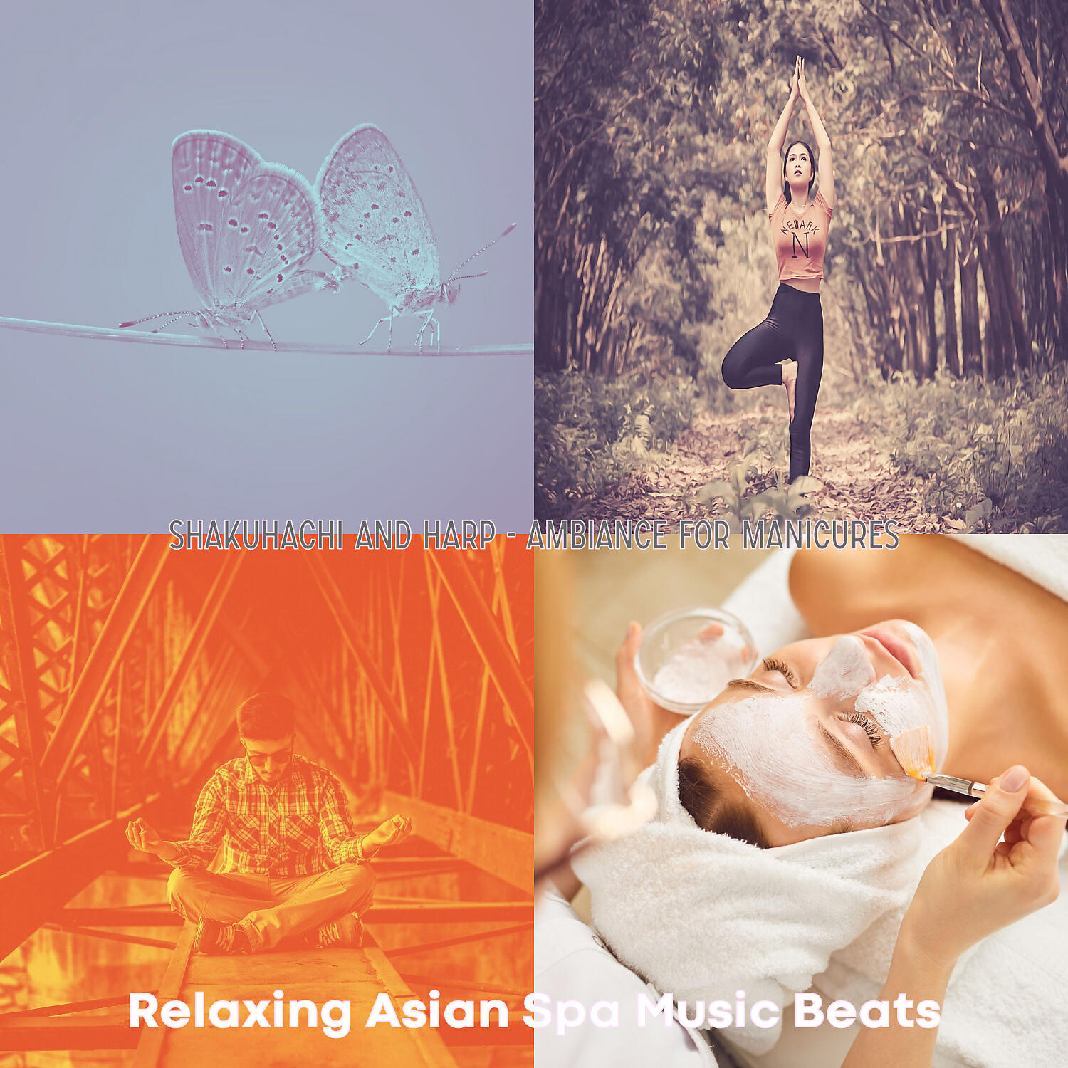 Relaxing Asian Spa Music Beats - Chilled Shakuhachi and Harps - Vibe for Body Scrubs