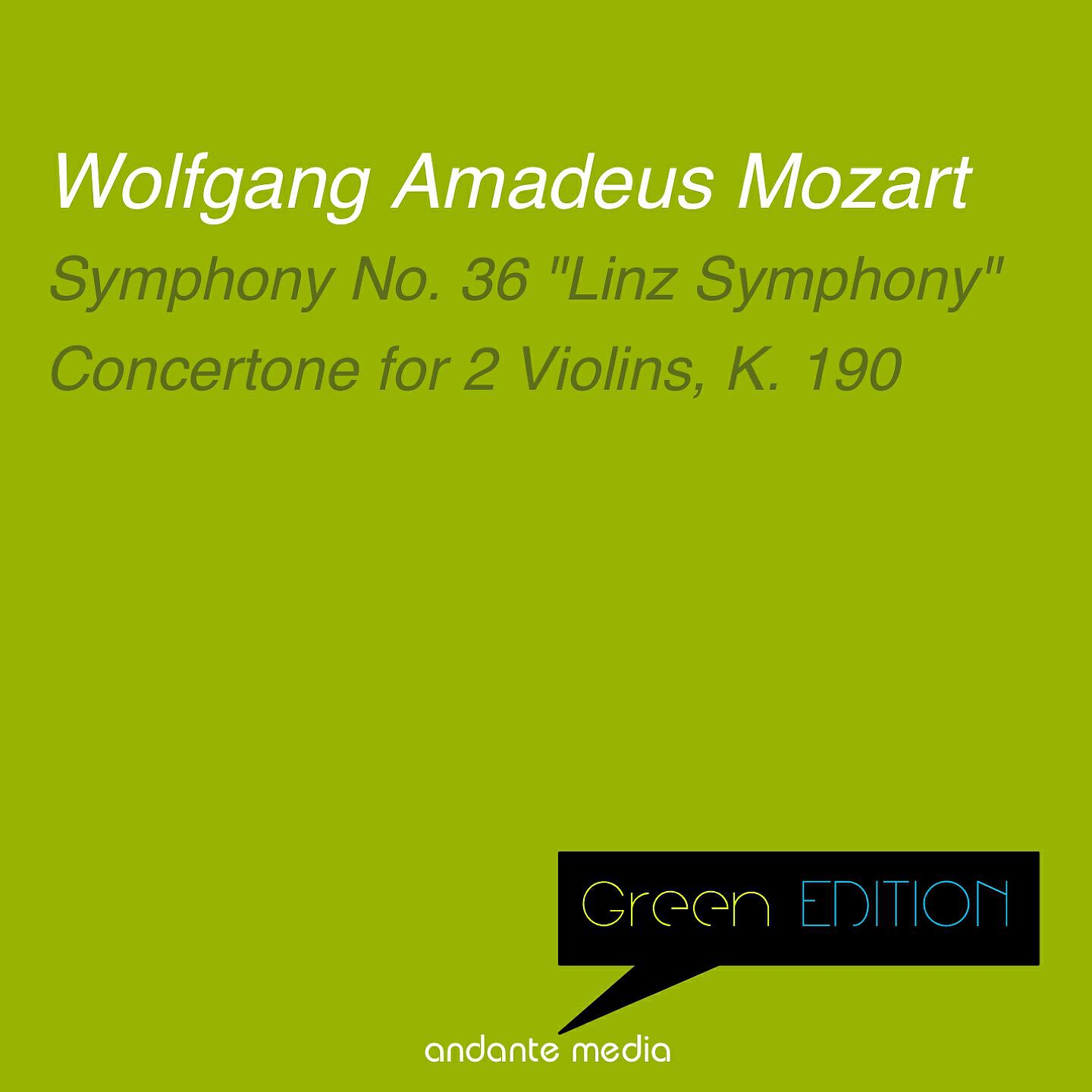 Bach-Collegium Stuttgart - Concertone for 2 Violins in C Major, K. 190: II. Andantino grazioso