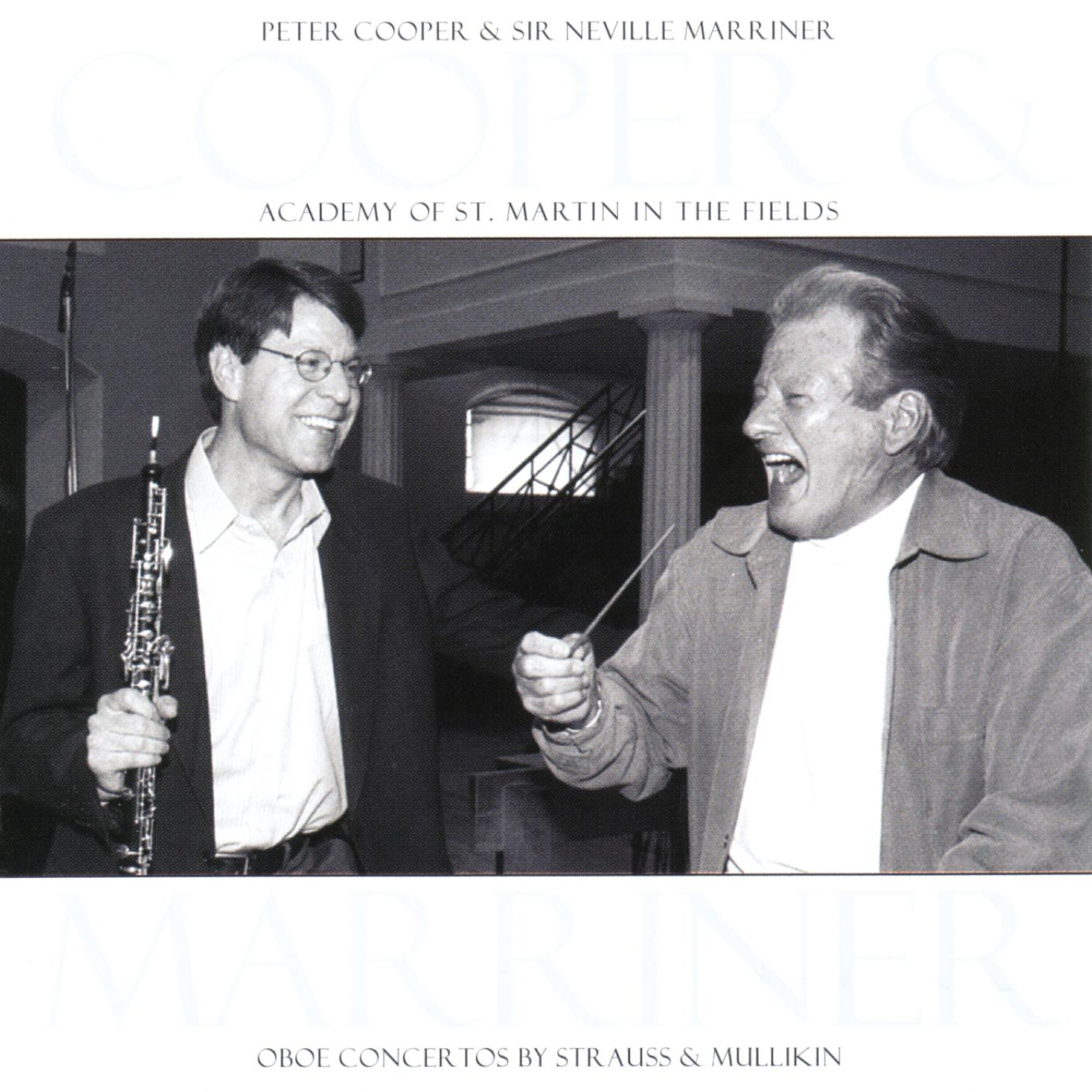Peter Cooper - Oboe Concerto: IV. Cadenza / David Mullikin