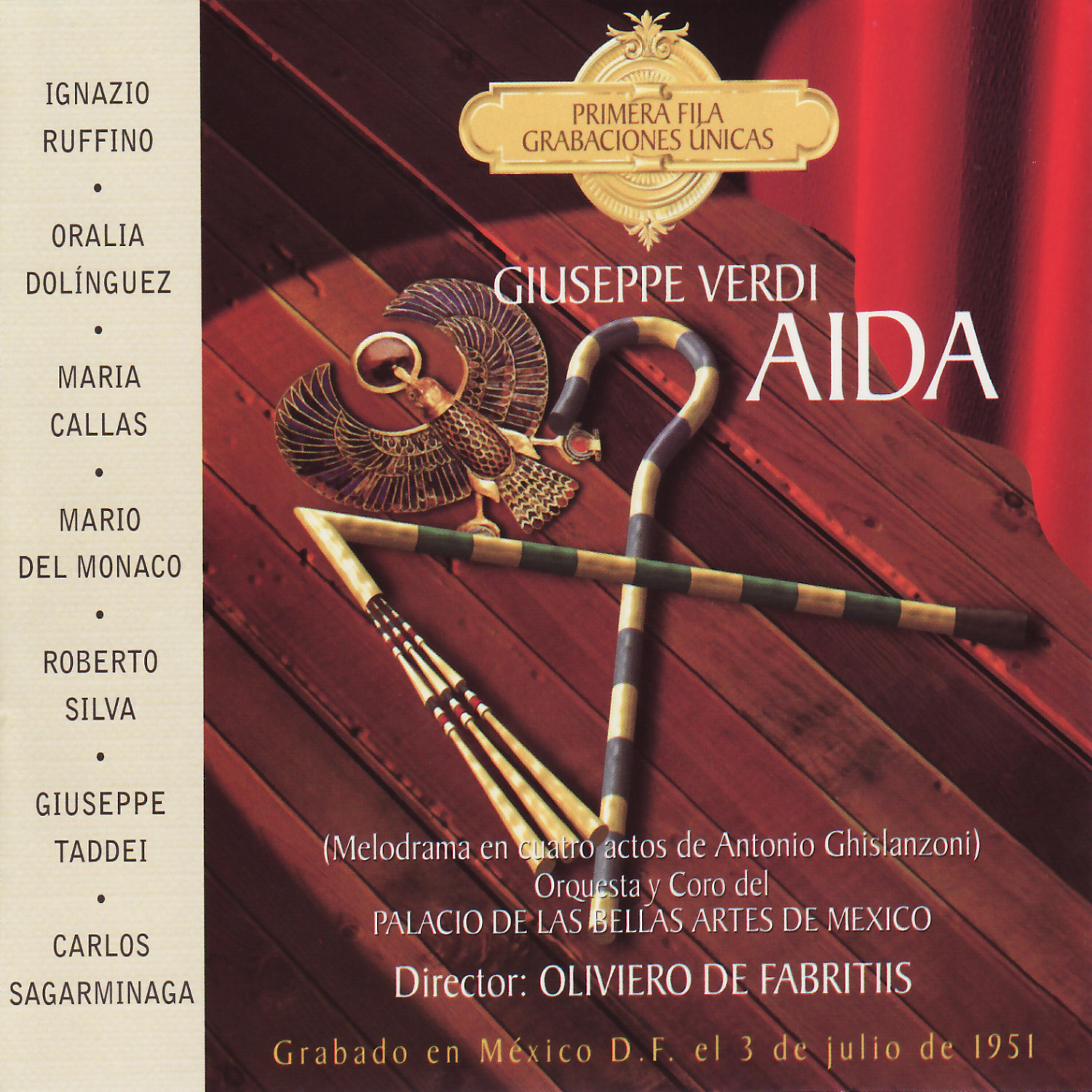 Orquesta del Palacio de las Bellas Artes de Mexico - Aida: Acto I, 