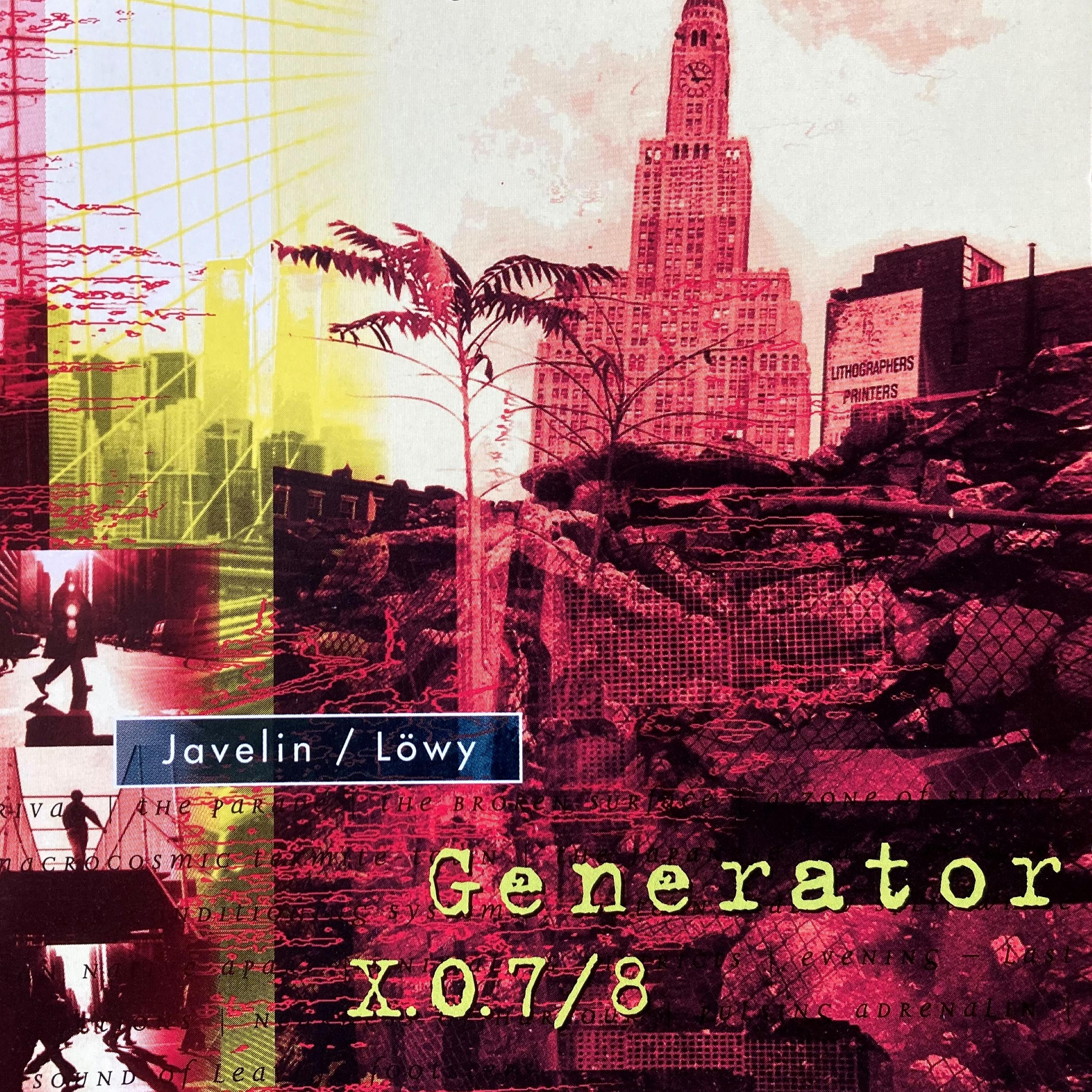 Постер альбома Generator X.0.7/8