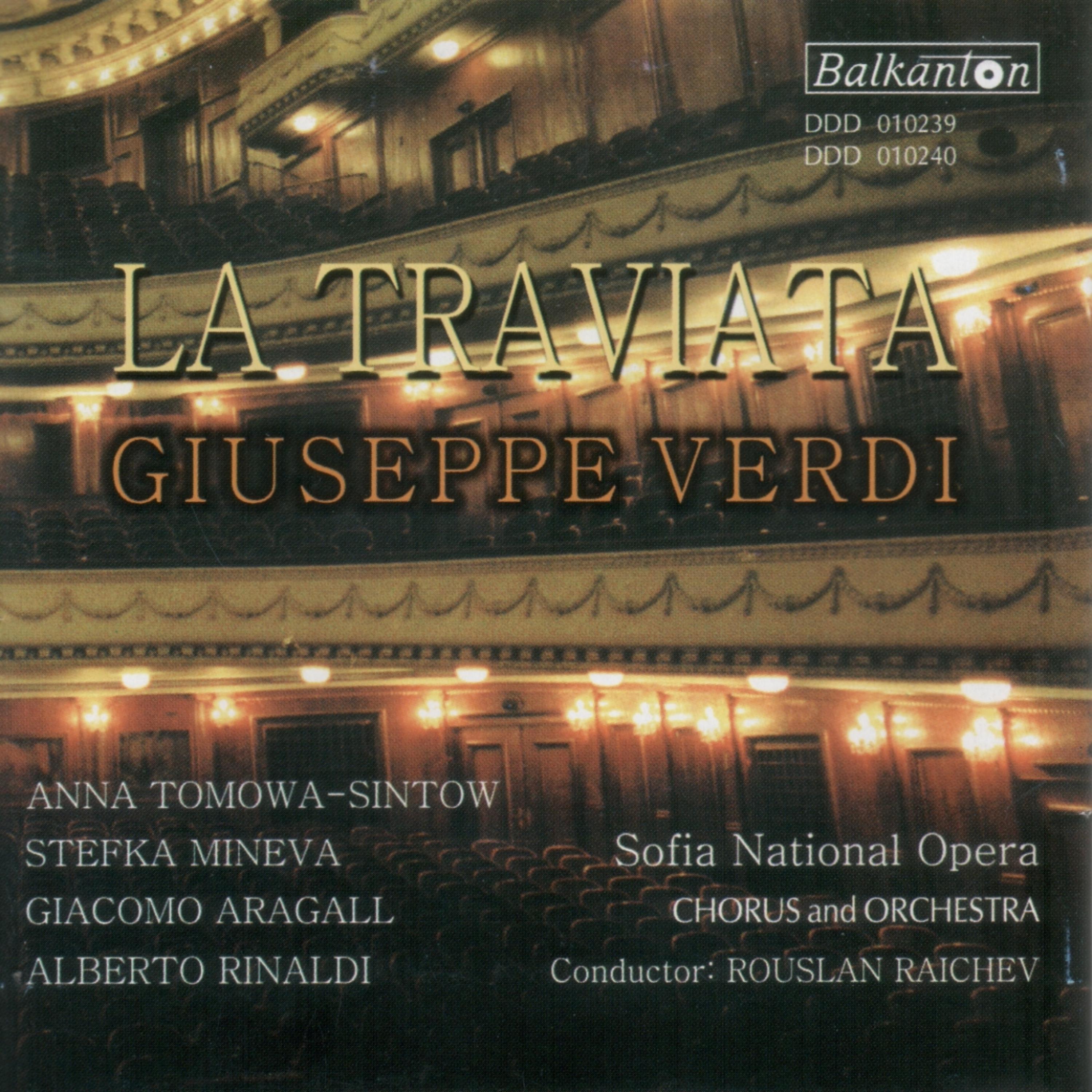 Постер альбома La Traviata - Giuseppe Verdi, Vol.1
