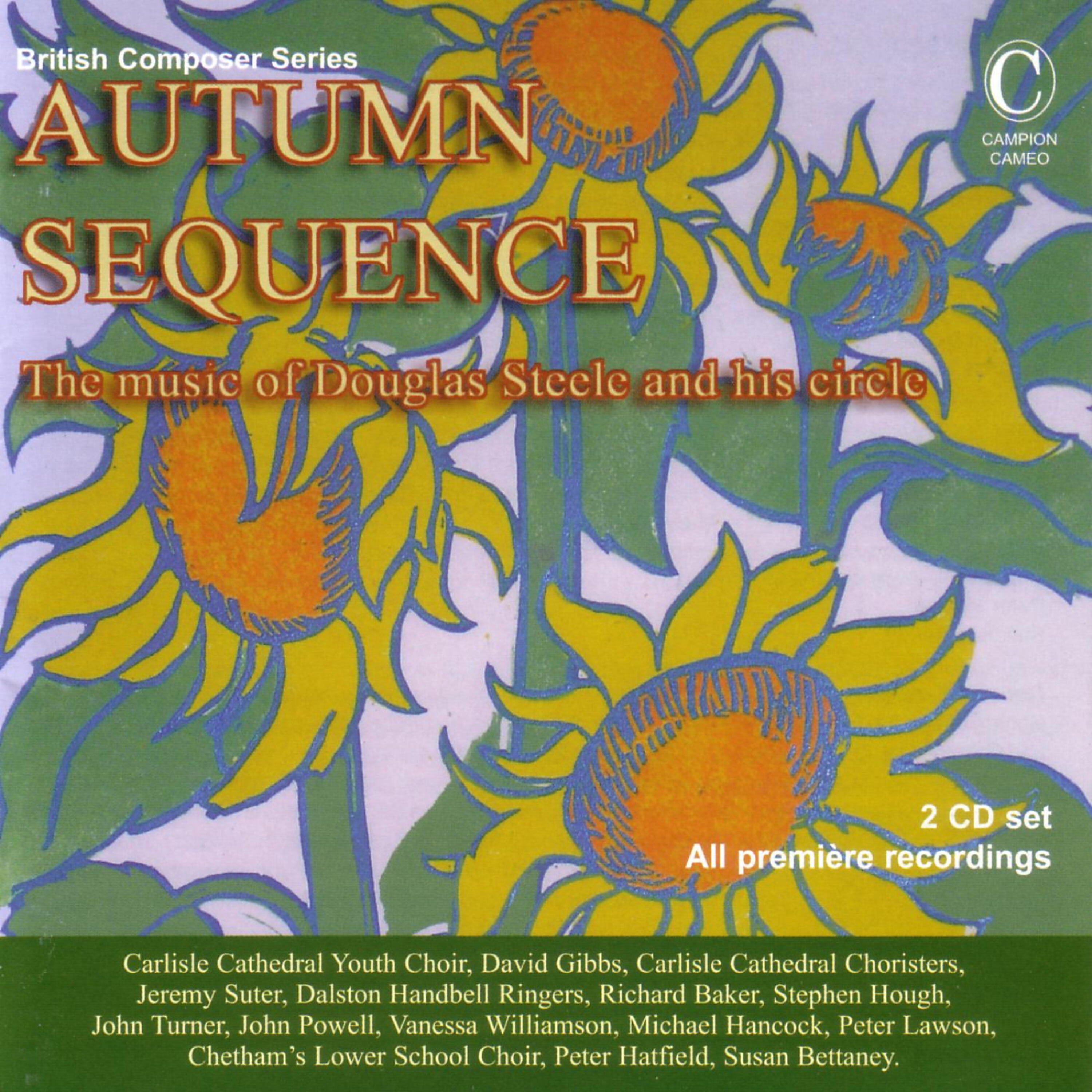 JOHN TURNER - Five Songs of William Blake, for baritone, recorder and piano: To Spring