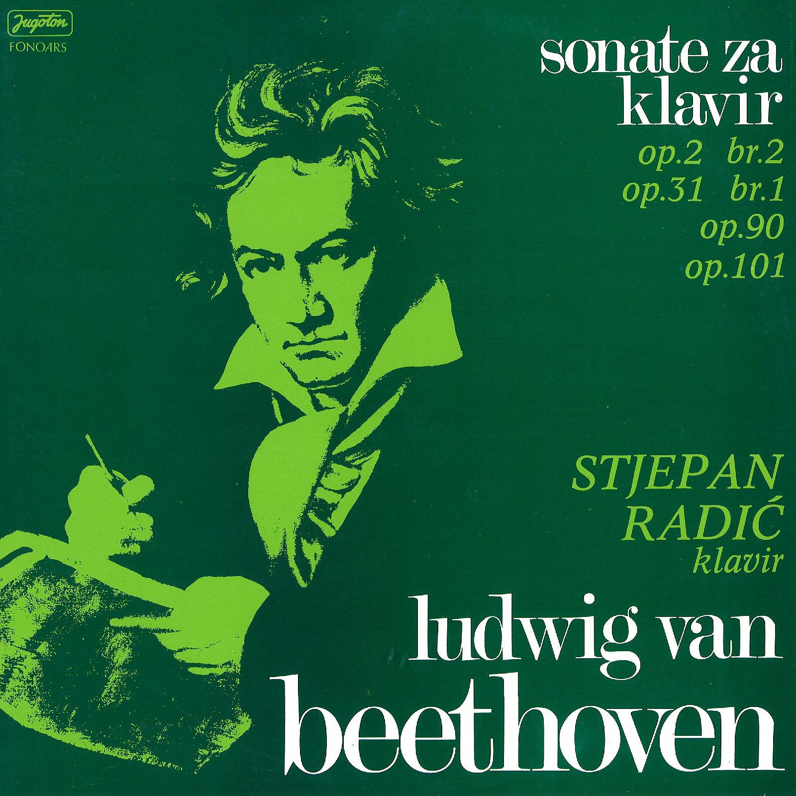 Постер альбома Stjepan Radić - Ludwig Van Beethoven: Sonate Za Klavir