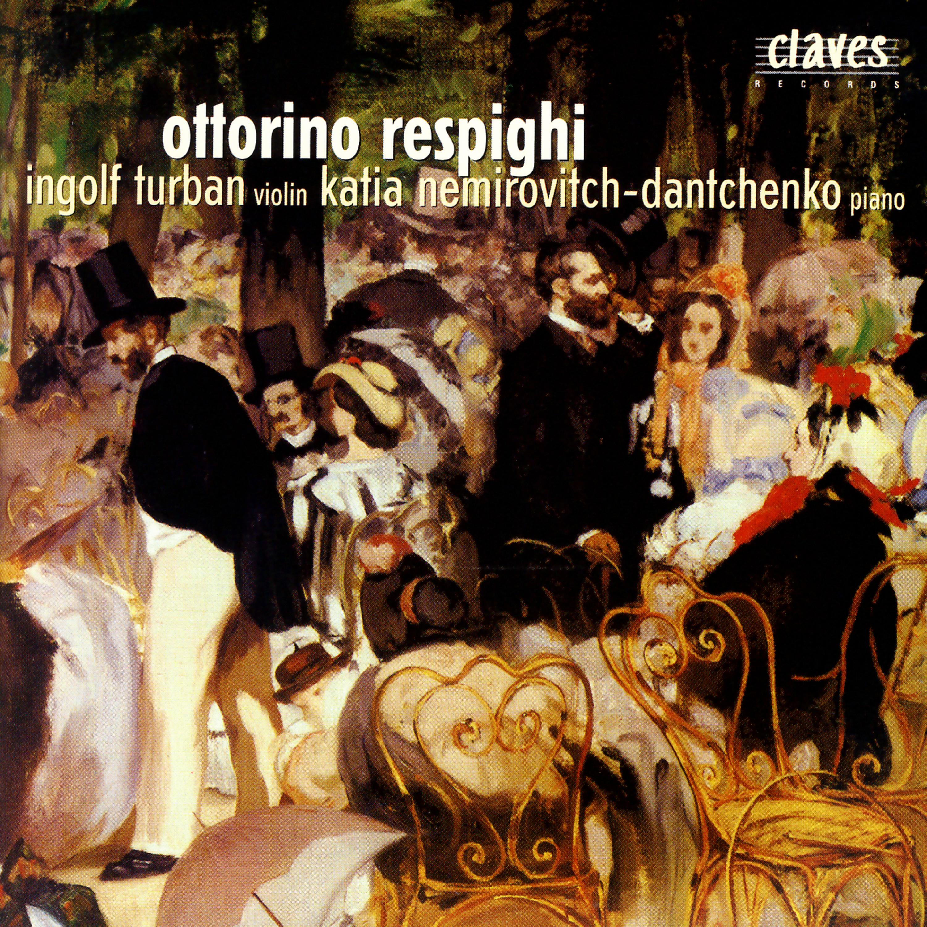 Постер альбома Respighi: Original Pieces for Violin & Piano