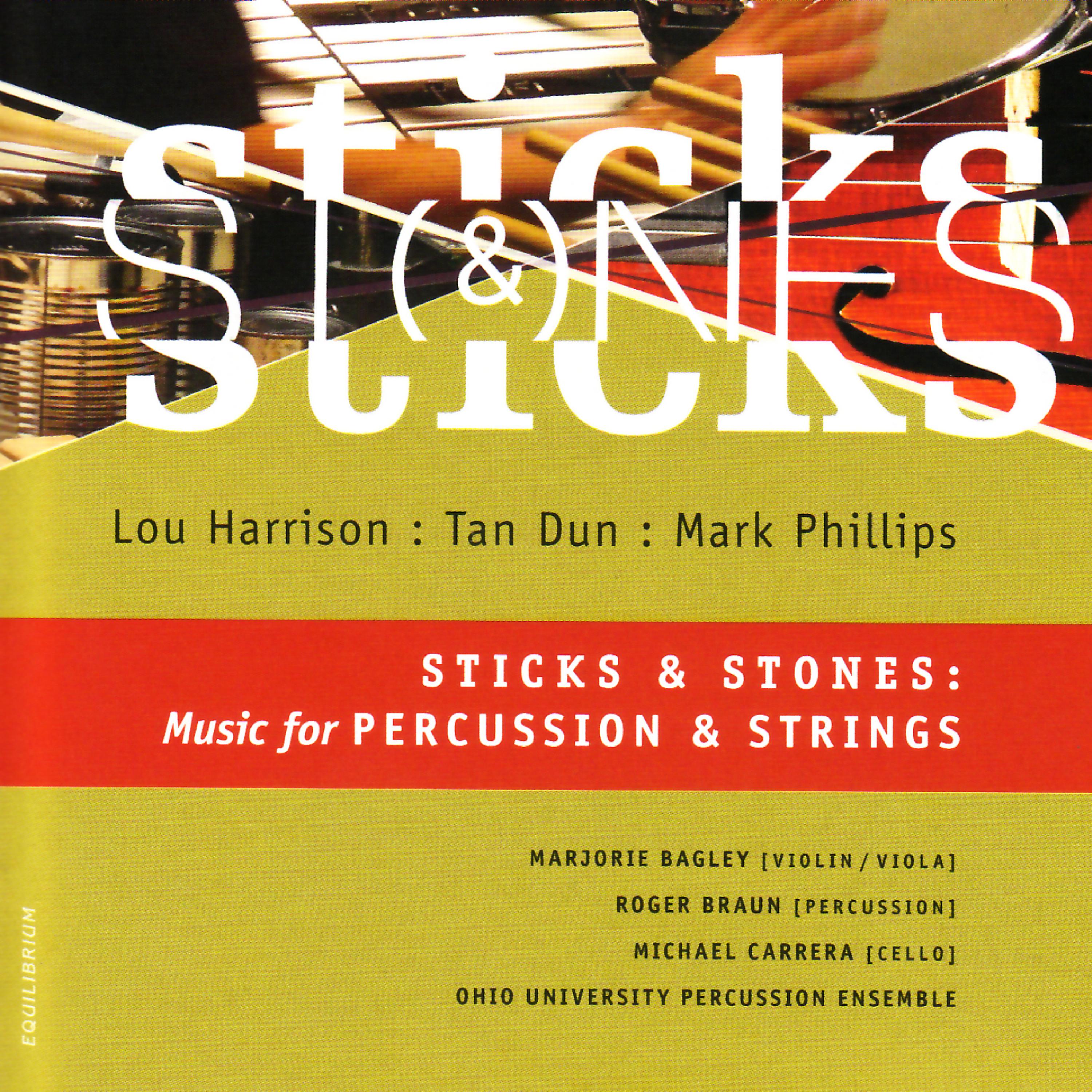 Постер альбома Sticks and Stones: Music for Percussion & Strings