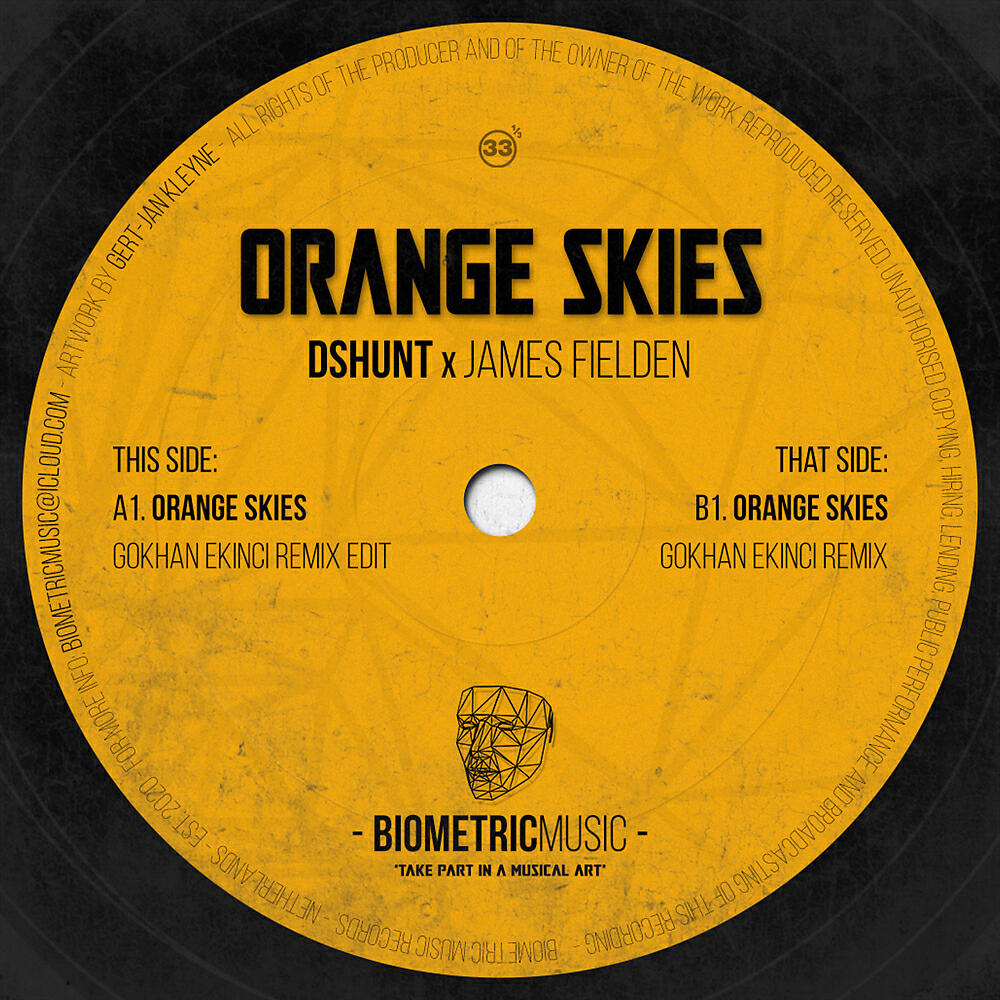DSHunt - Orange Skies (Gokhan Ekinci Remix Edit)
