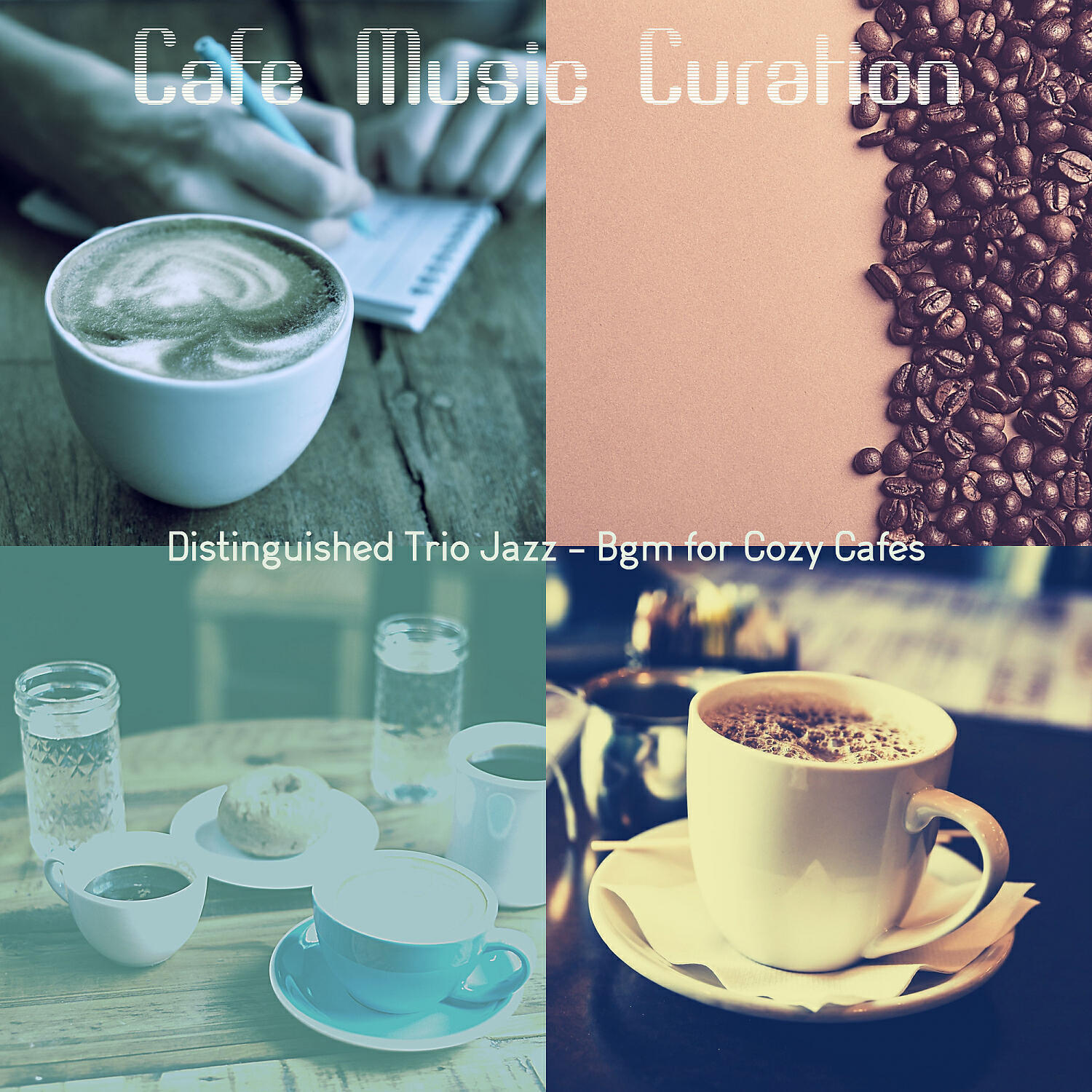 Cafe Music Curation - Vibrant Jazz Guitar Trio - Vibe for Mornings