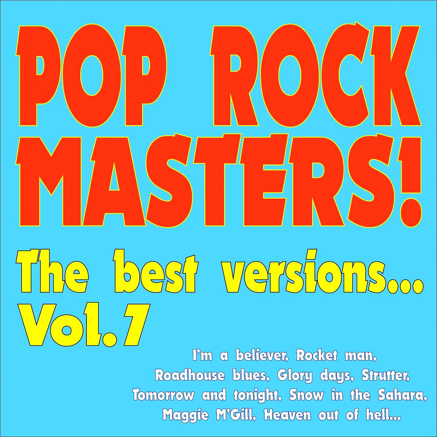 Постер альбома Pop Rock Masters! the Best Versions...
