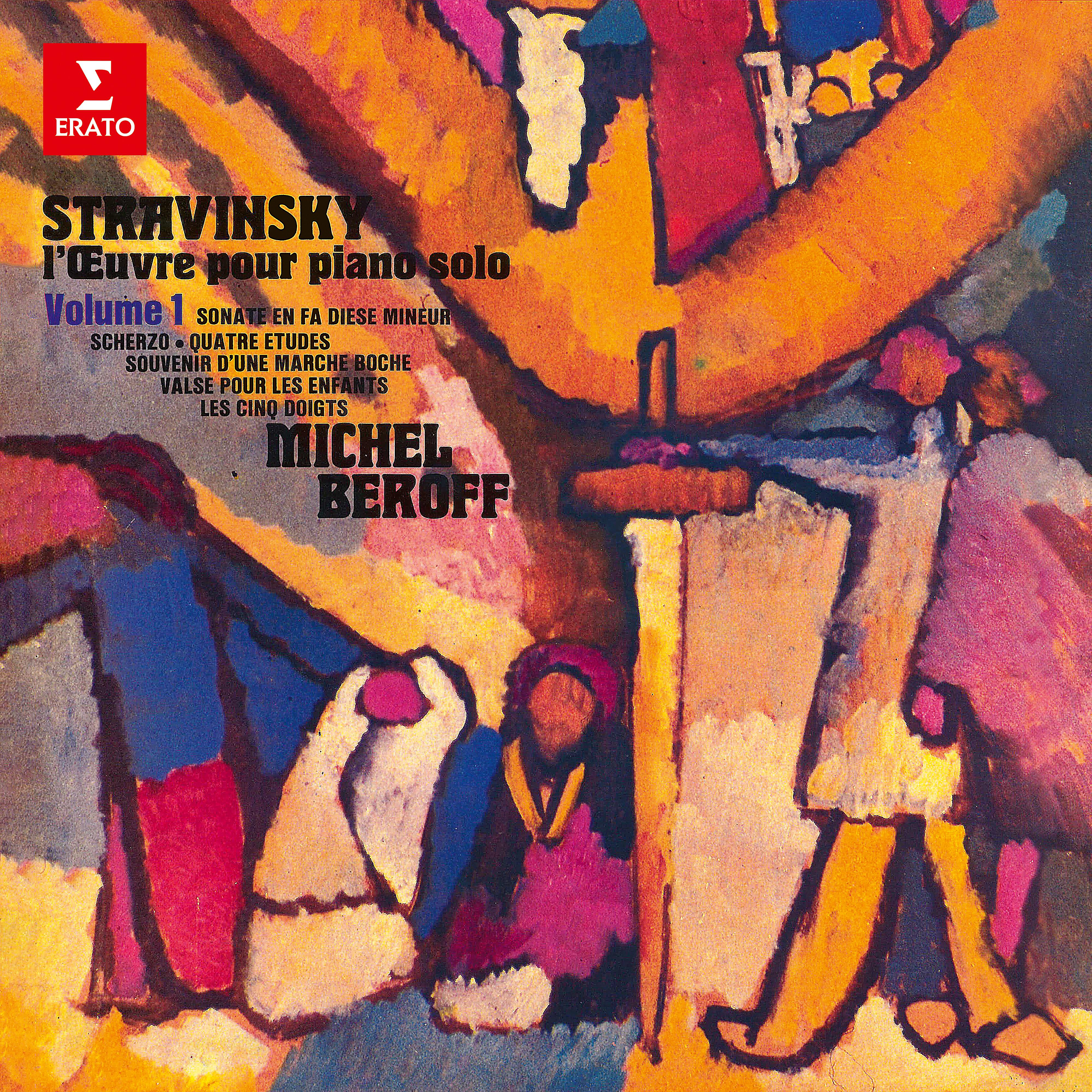 Постер альбома Stravinsky: L'œuvre pour piano, vol. 1. Scherzo, 4 Études, Valse pour les enfants & Les cinq doigts