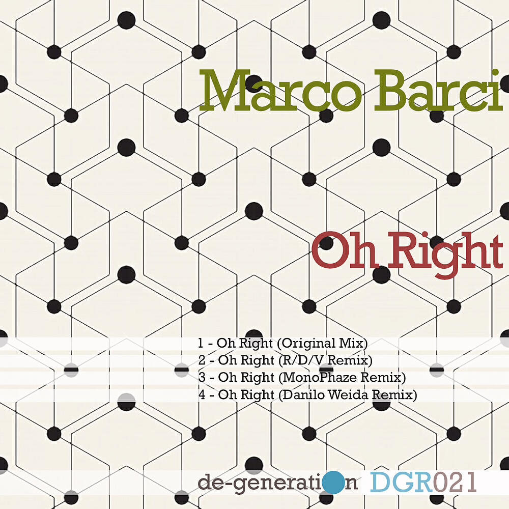 Marco Barci - Oh Right (Monophaze Remix)