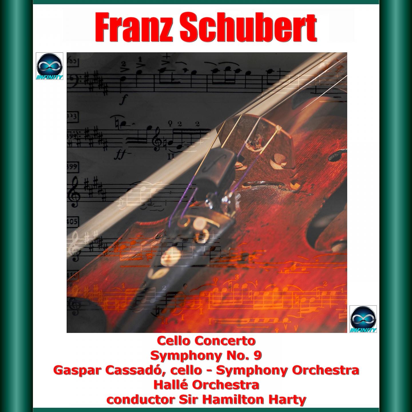 Постер альбома Schubert: Cello Concerto, Symphony No. 9