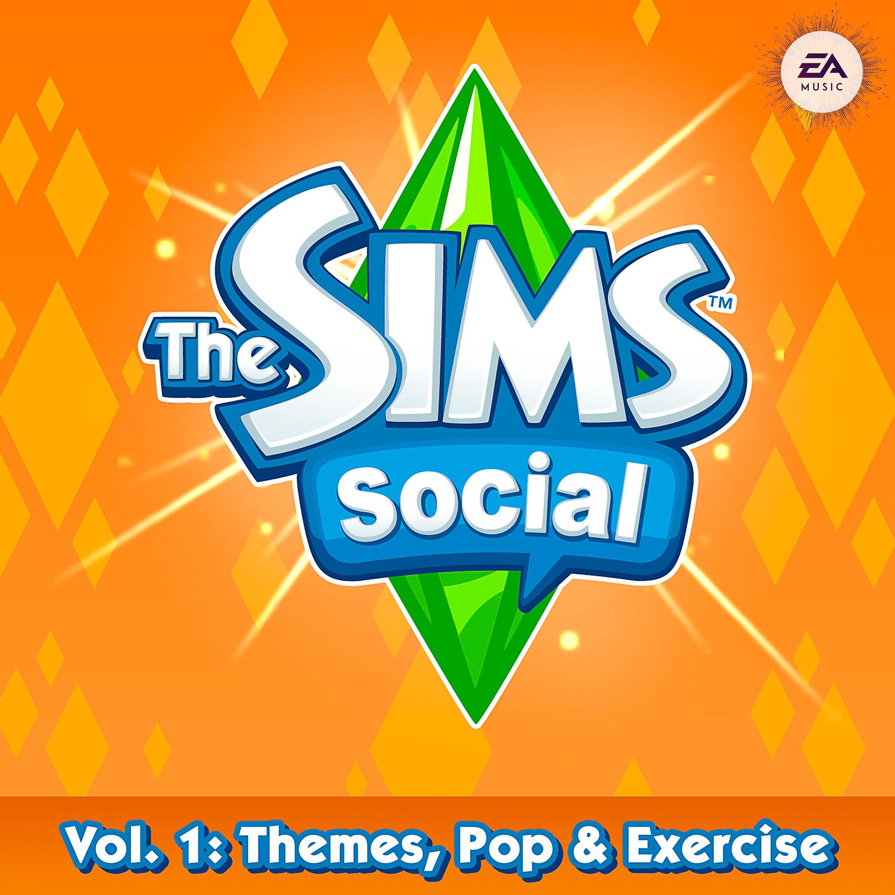 Постер альбома The Sims Social, Vol. 1: Themes, Pop and Exercise