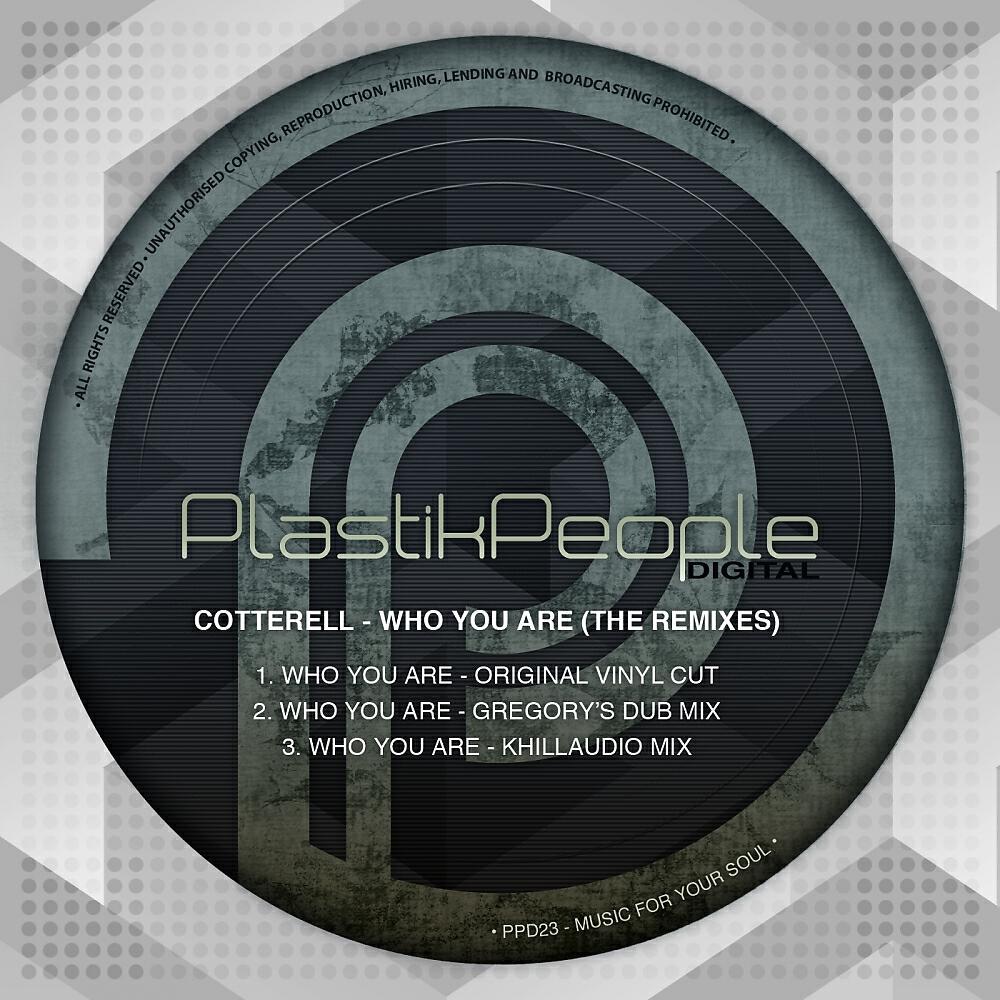 Cotterell - Who You Are (Gregory's Dub Mix)