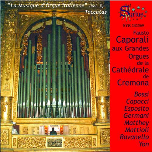 Постер альбома La musique d’orgue italienne, vol. 10