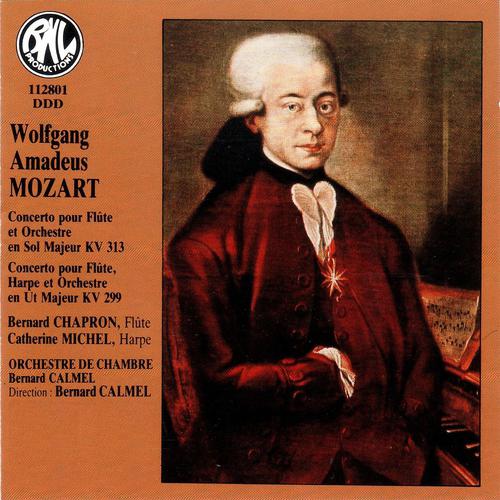 Постер альбома Mozart: Concertos pour flûte, harpe et orchestre