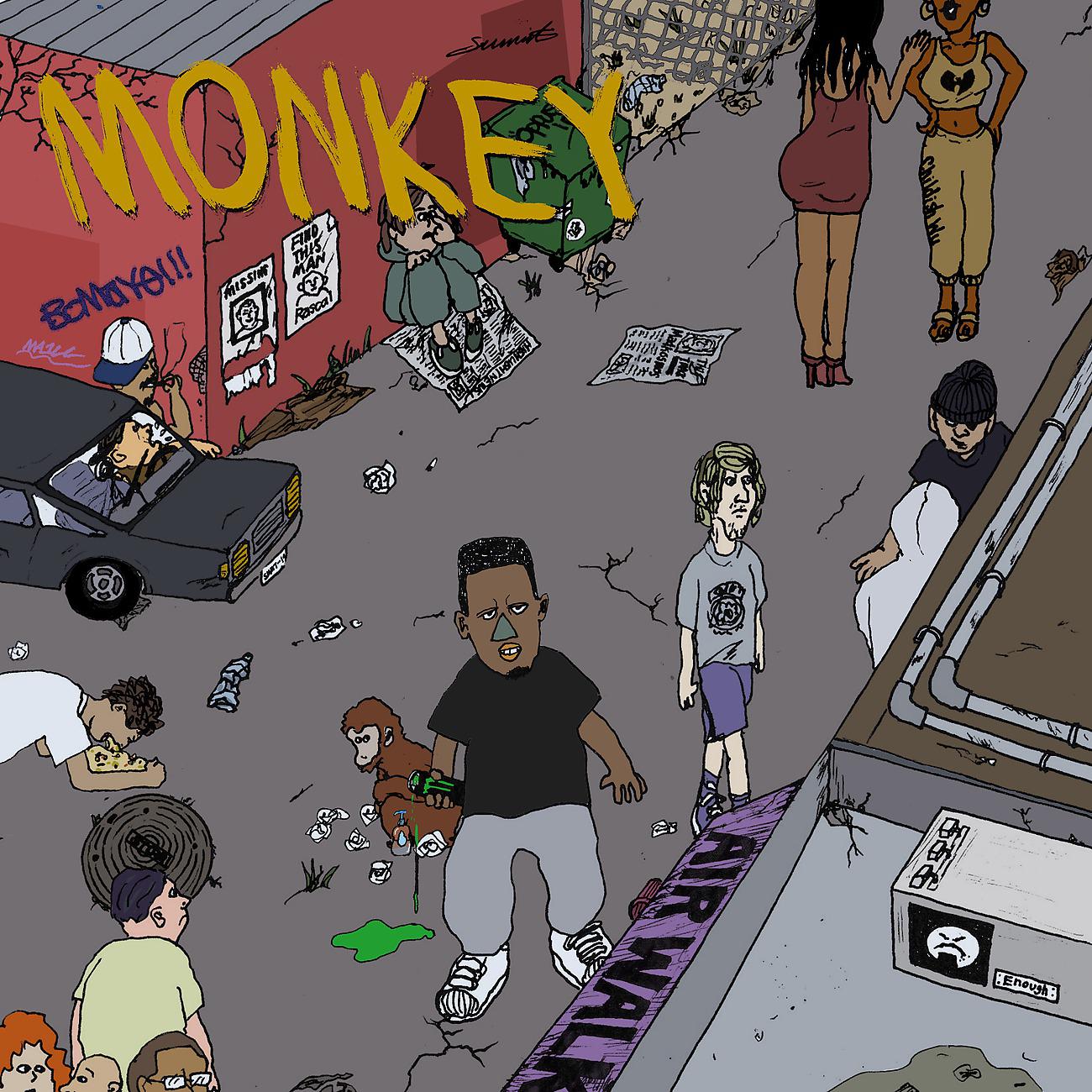 Постер альбома MONKEY