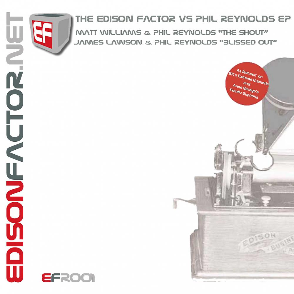 Постер альбома The Edison Factor vs Phil Reynolds EP