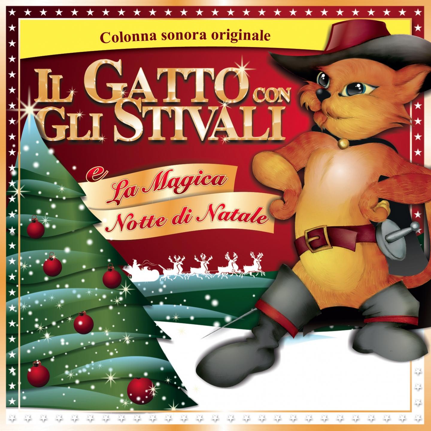Постер альбома Il gatto con gli stivali e la magica notte di Natale