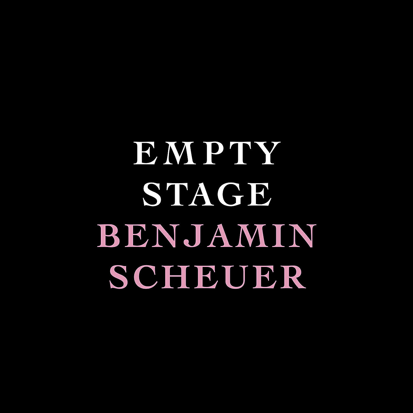 Benjamin Scheuer - Empty Stage