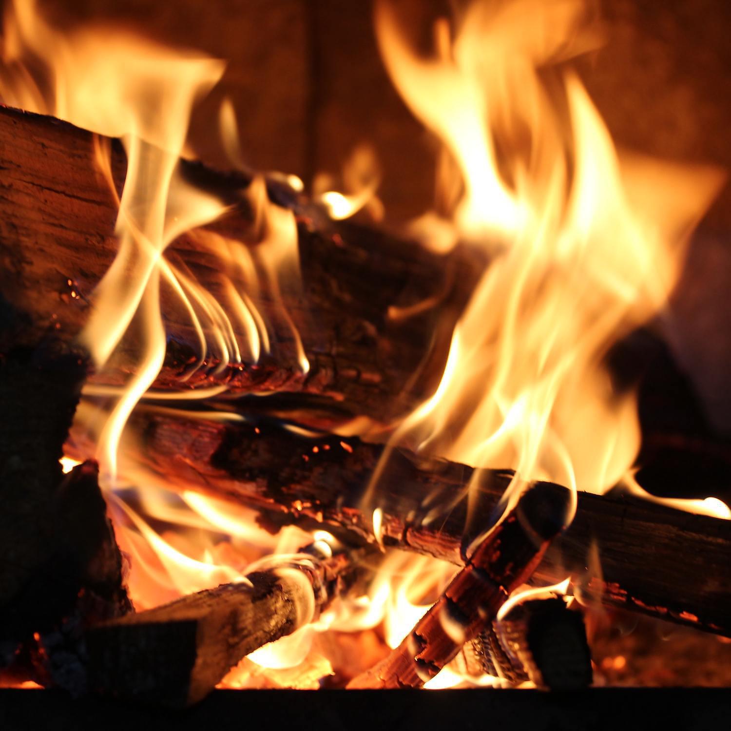 Постер альбома Fire Sounds, Wood Burning and Fireplace (Looped)