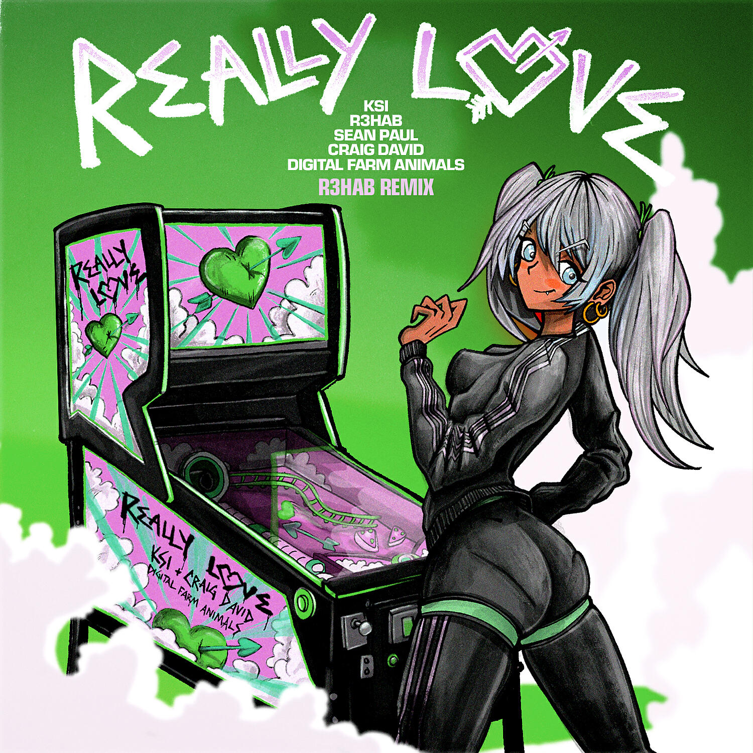 KSI - Really Love (feat. R3HAB, Sean Paul, Craig David & Digital Farm Animals) [R3HAB Remix]