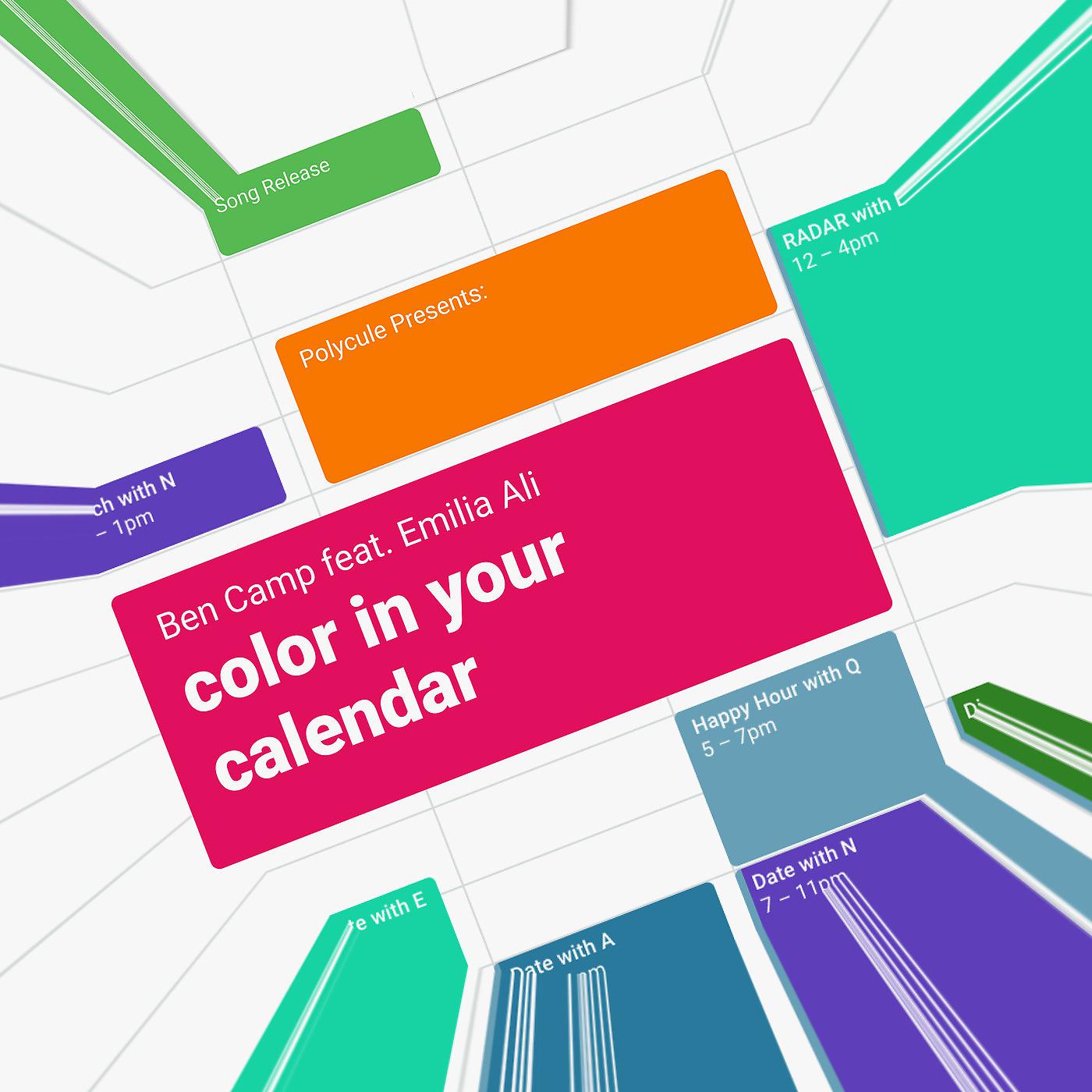 Постер альбома Color in Your Calendar