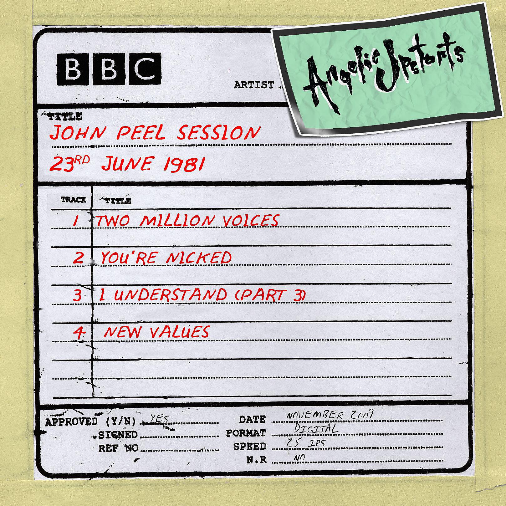 Постер альбома John Peel session 23rd June 1981