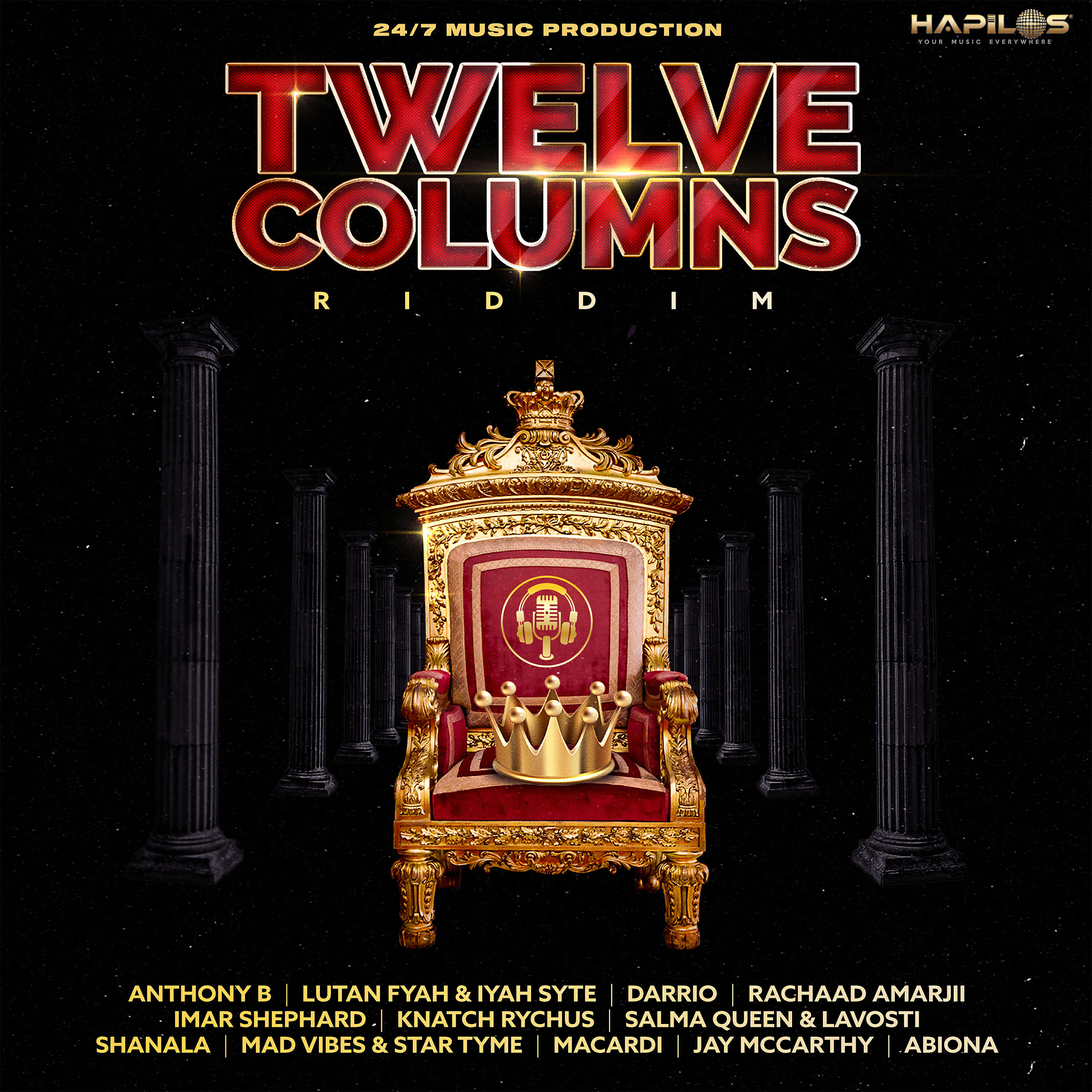 24 - Twelve Columns Riddim (Instrumental)