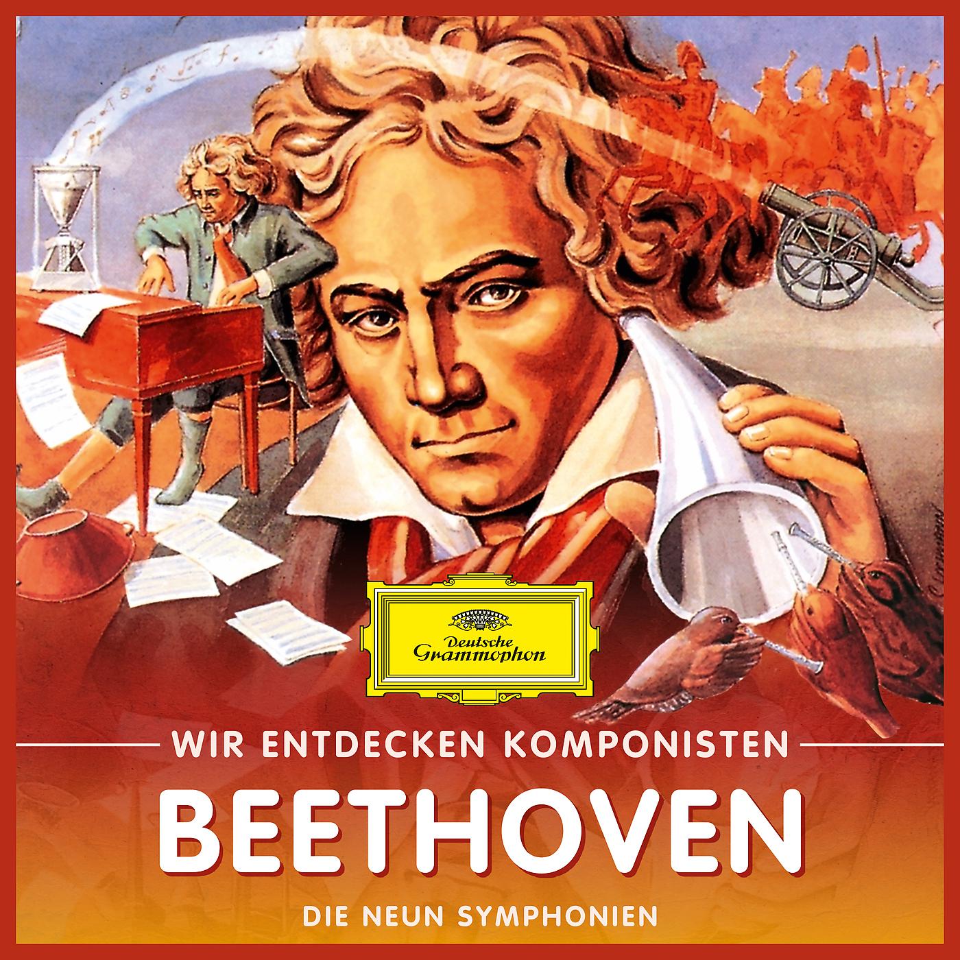 Постер альбома Wir entdecken Komponisten: Ludwig van Beethoven – Die neun Symphonien