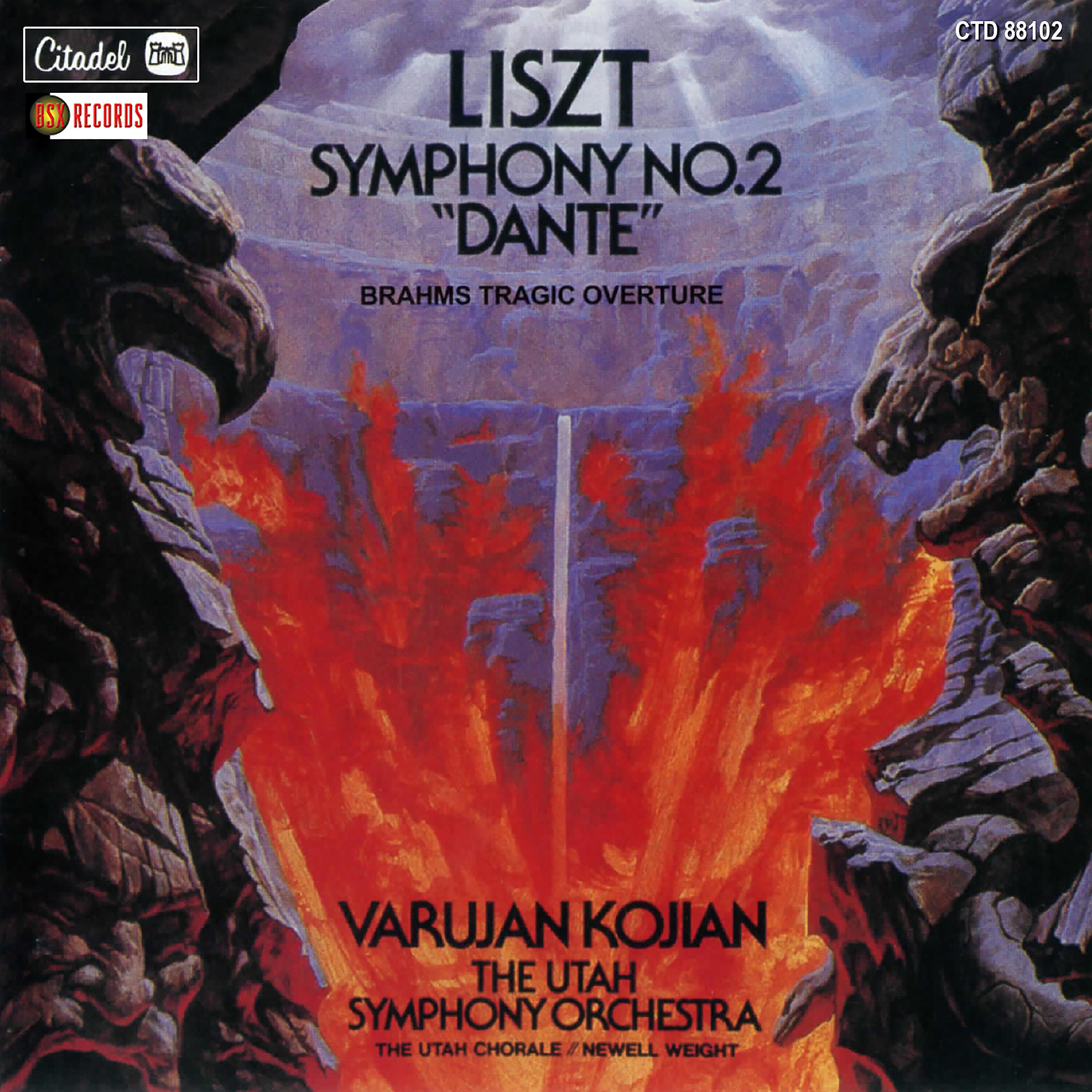 Постер альбома Dante Symphony / Tragic Overture